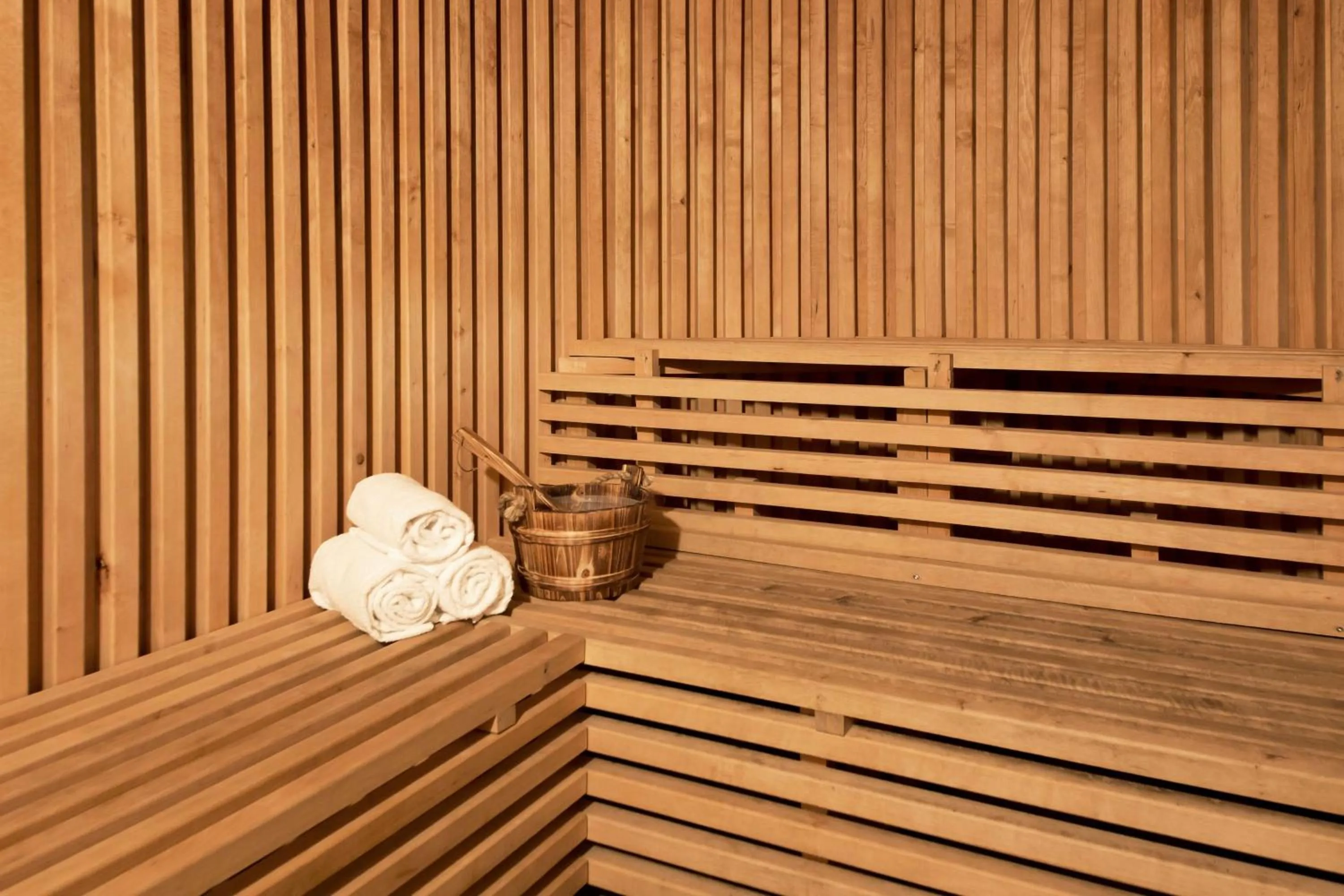 Sauna in Scandic Parken