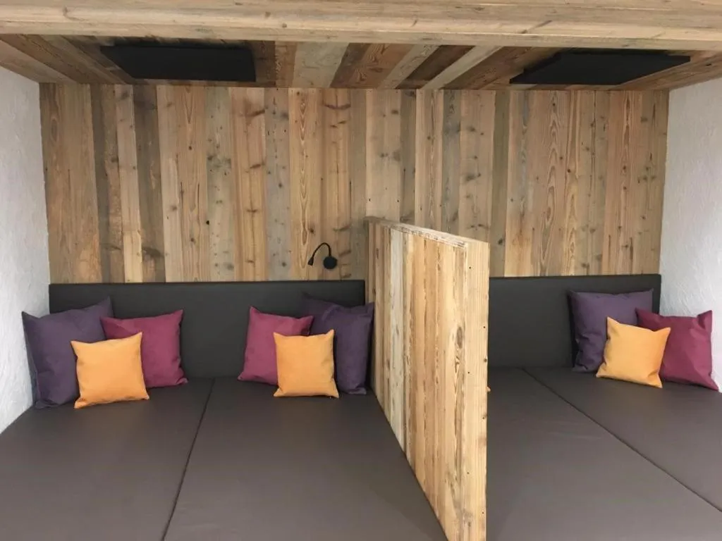 Bed in Hotel Edelweiss