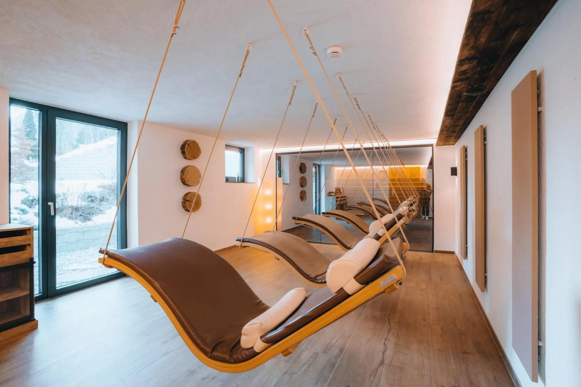 Seating area in Hotel Edelweiss