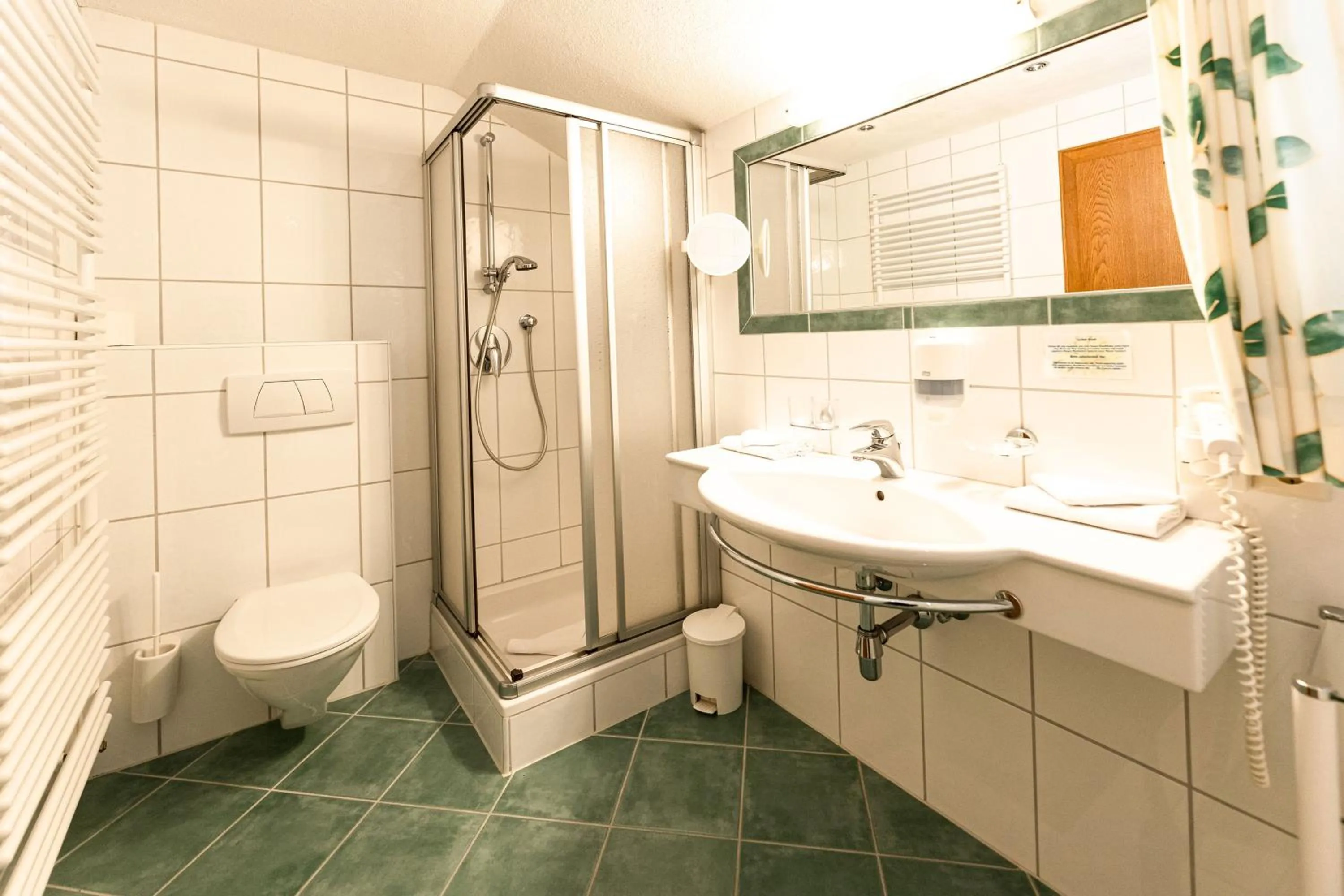 Bathroom in Hotel Edelweiss