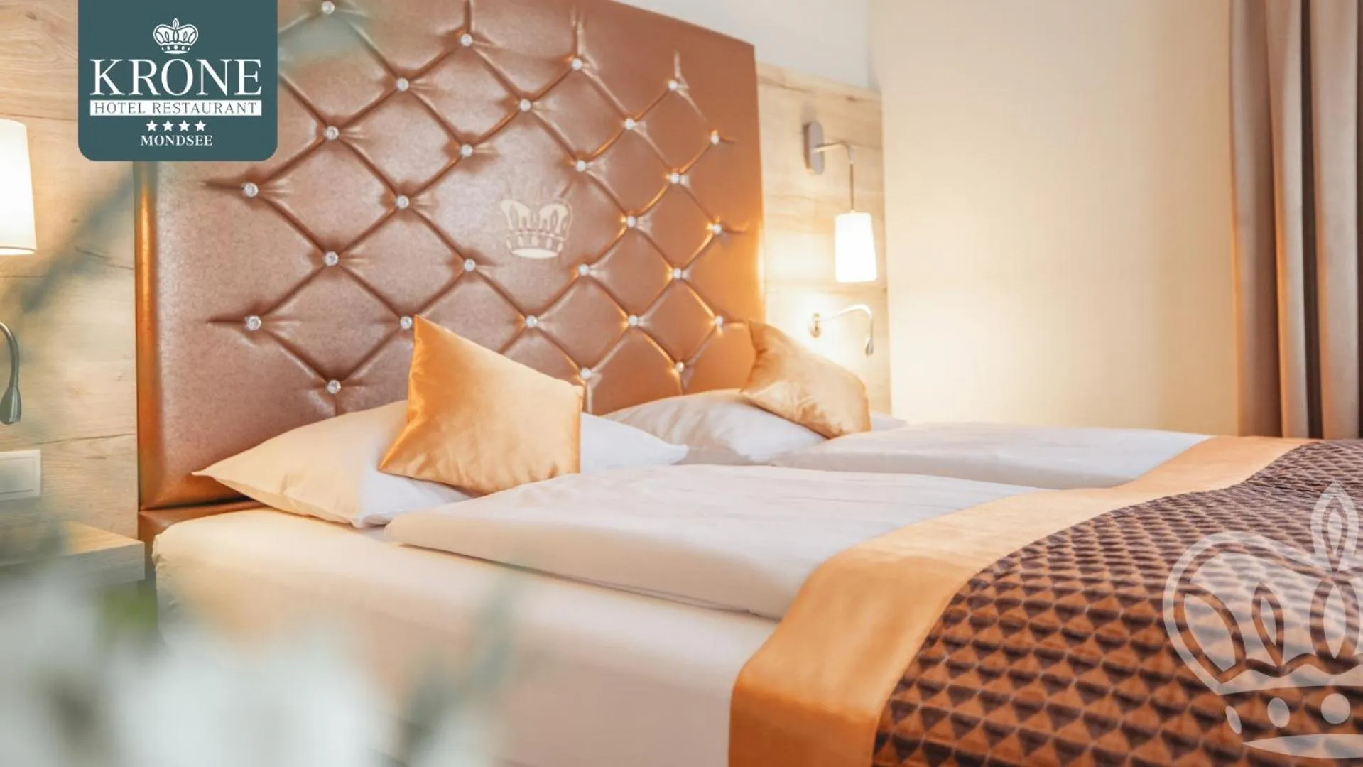 Photo of the whole room, Bed in Hotel Krone