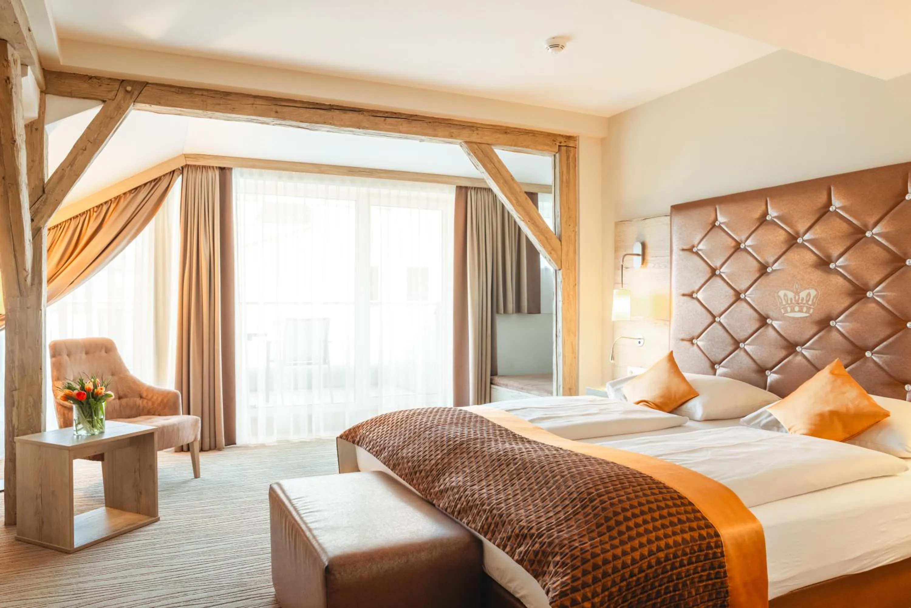 Photo of the whole room, Bed in Hotel Krone