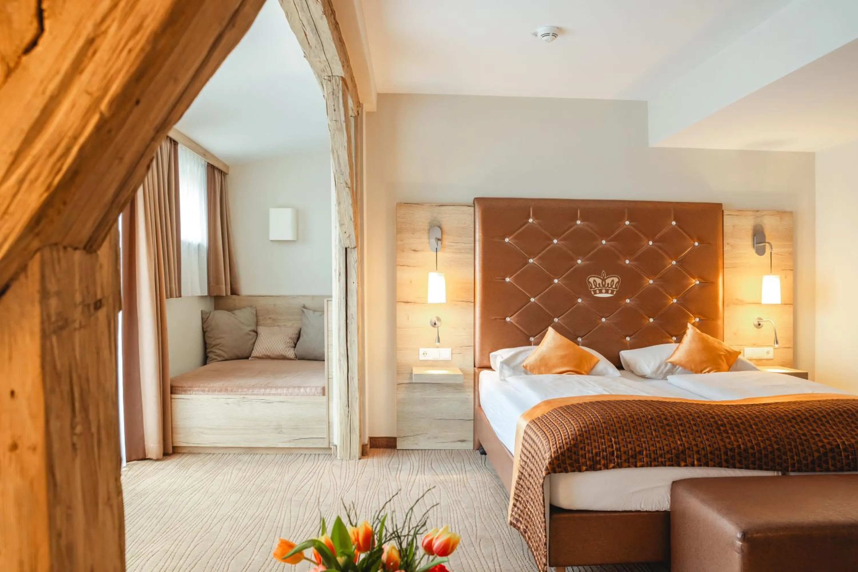 Photo of the whole room, Bed in Hotel Krone