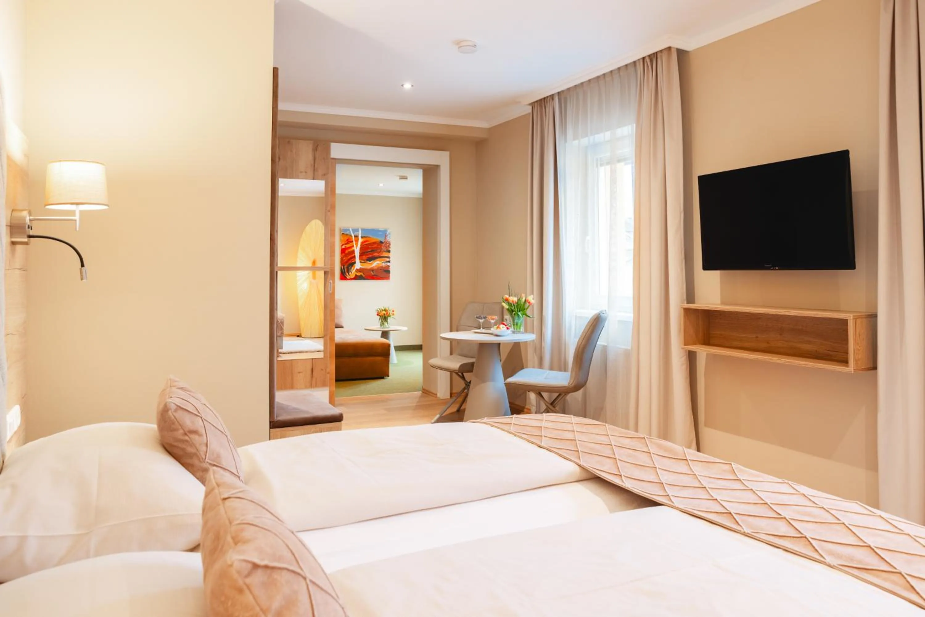 Photo of the whole room, Bed in Hotel Krone