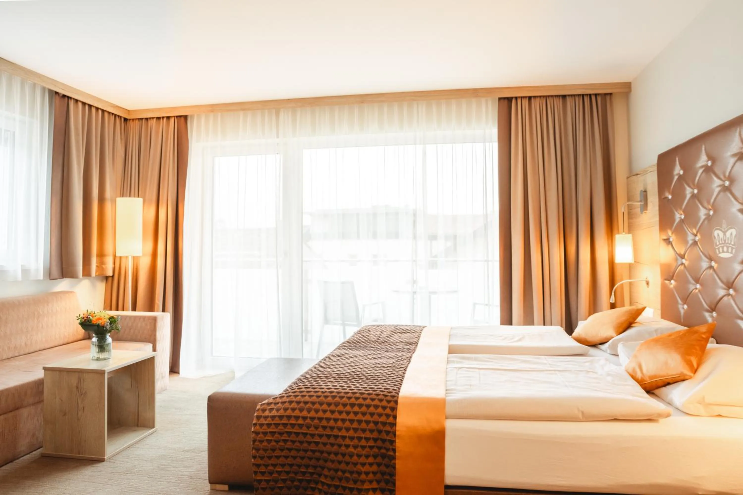 Photo of the whole room, Bed in Hotel Krone