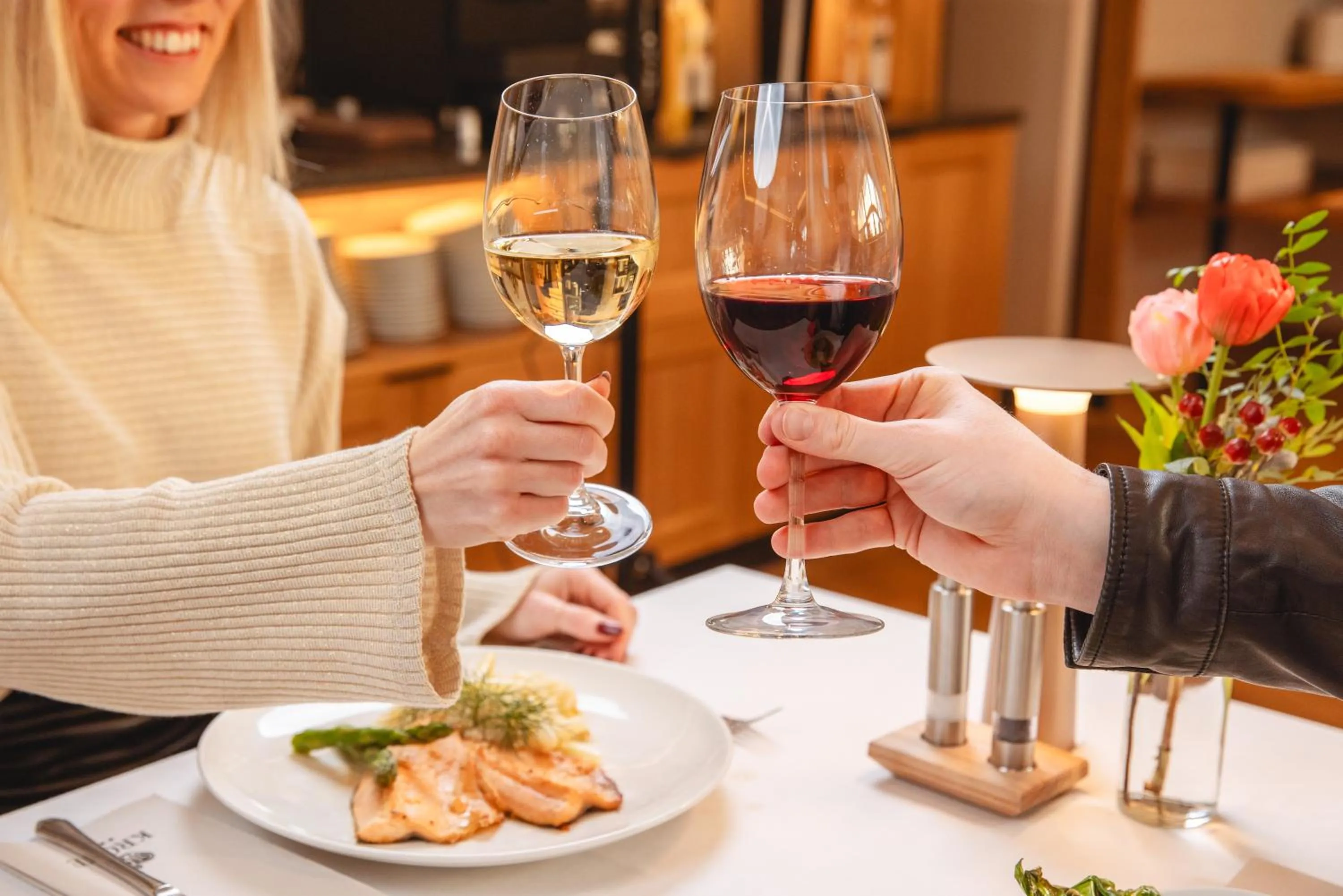 Food and drinks in Hotel Krone