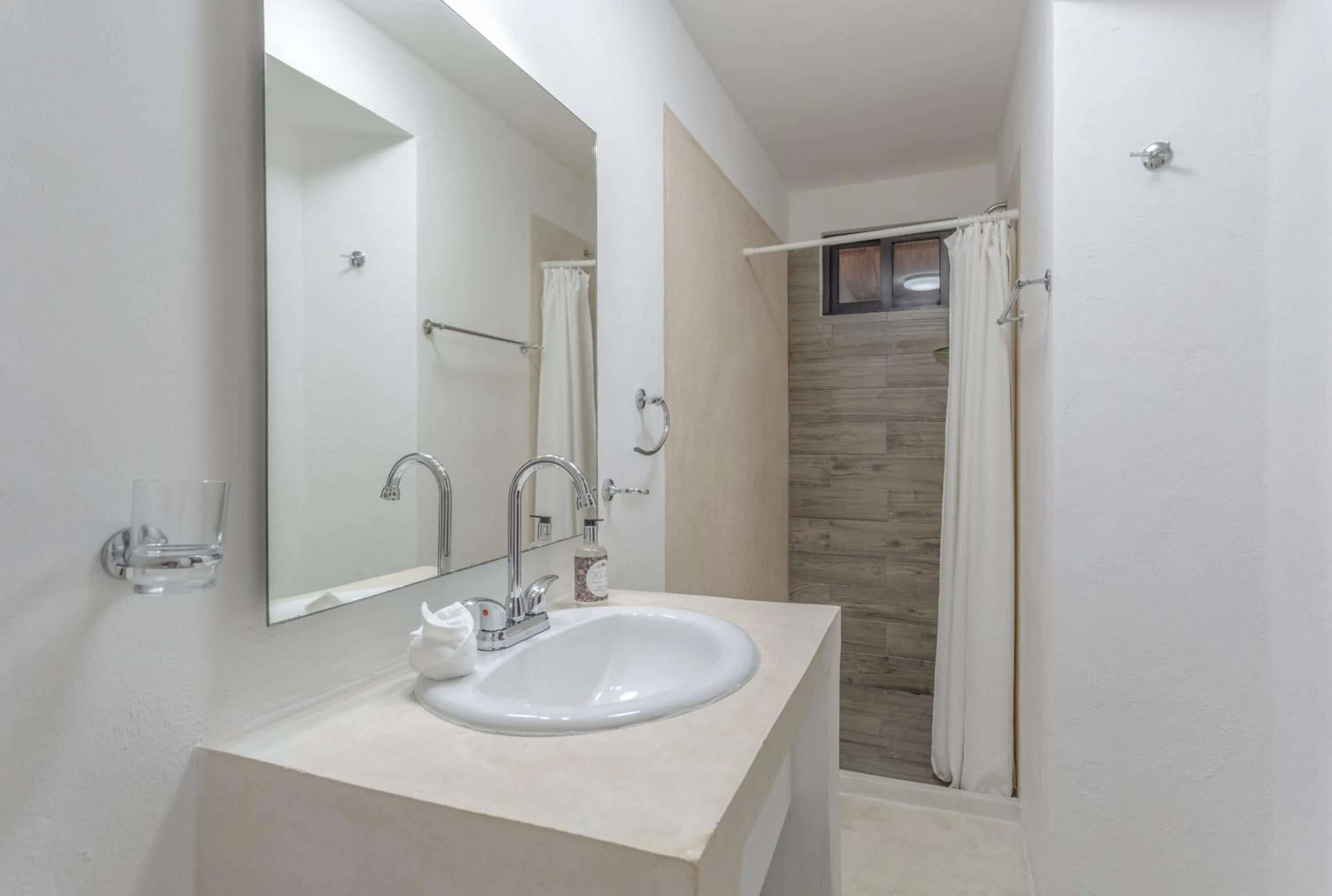 Shower in Kin Ha Tulum Hotel