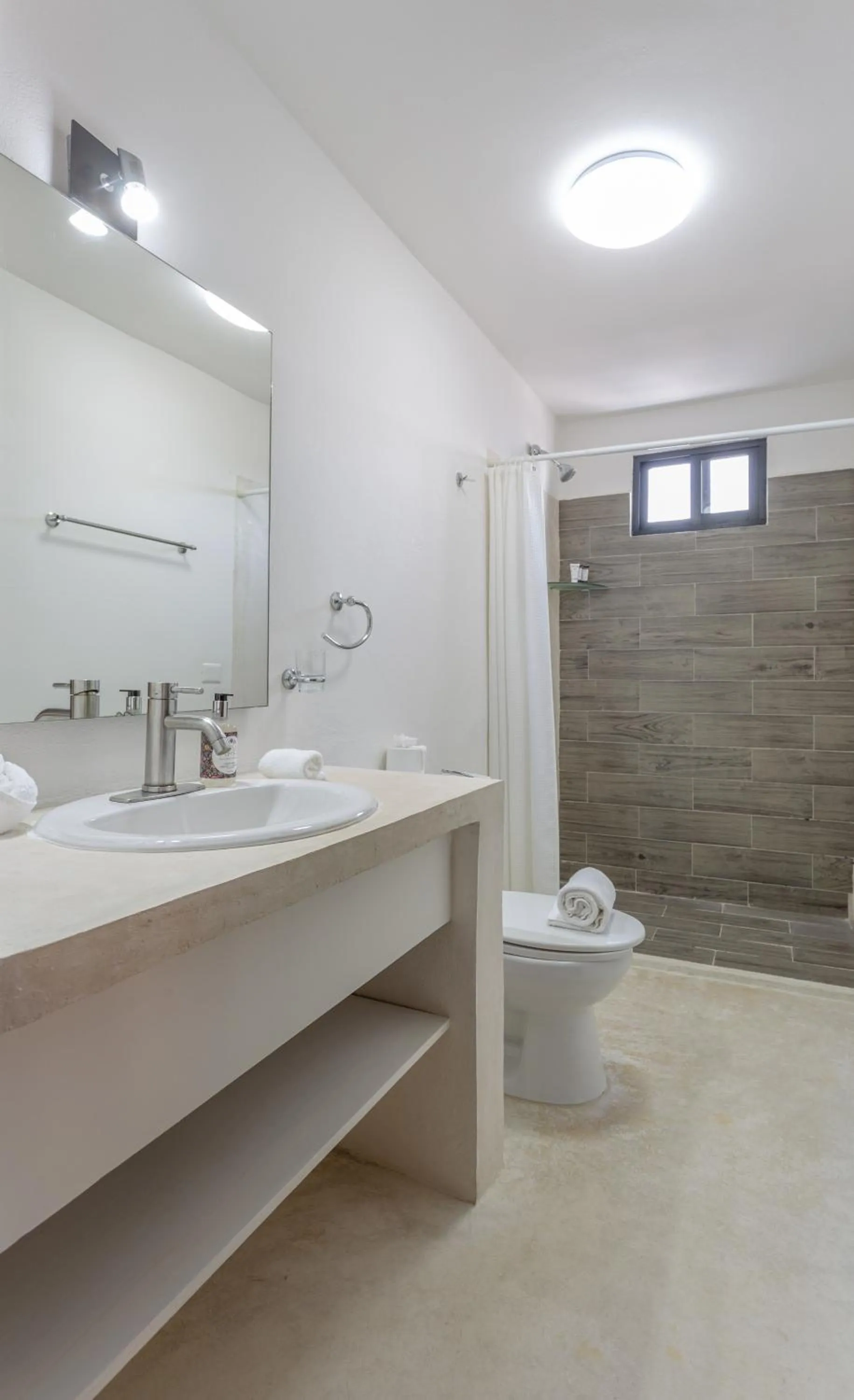 Shower in Kin Ha Tulum Hotel