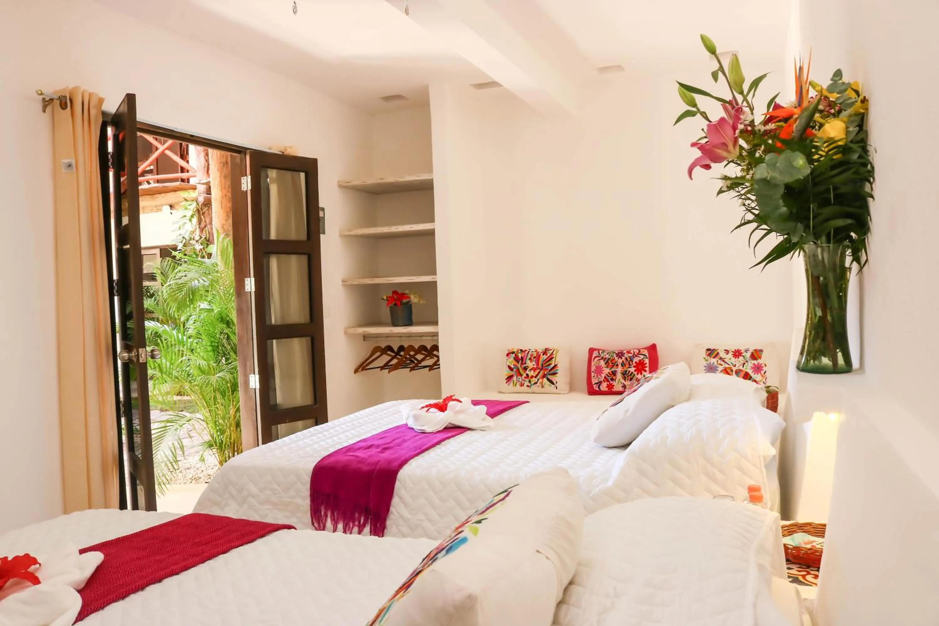 Bedroom, Bed in Kin Ha Tulum Hotel