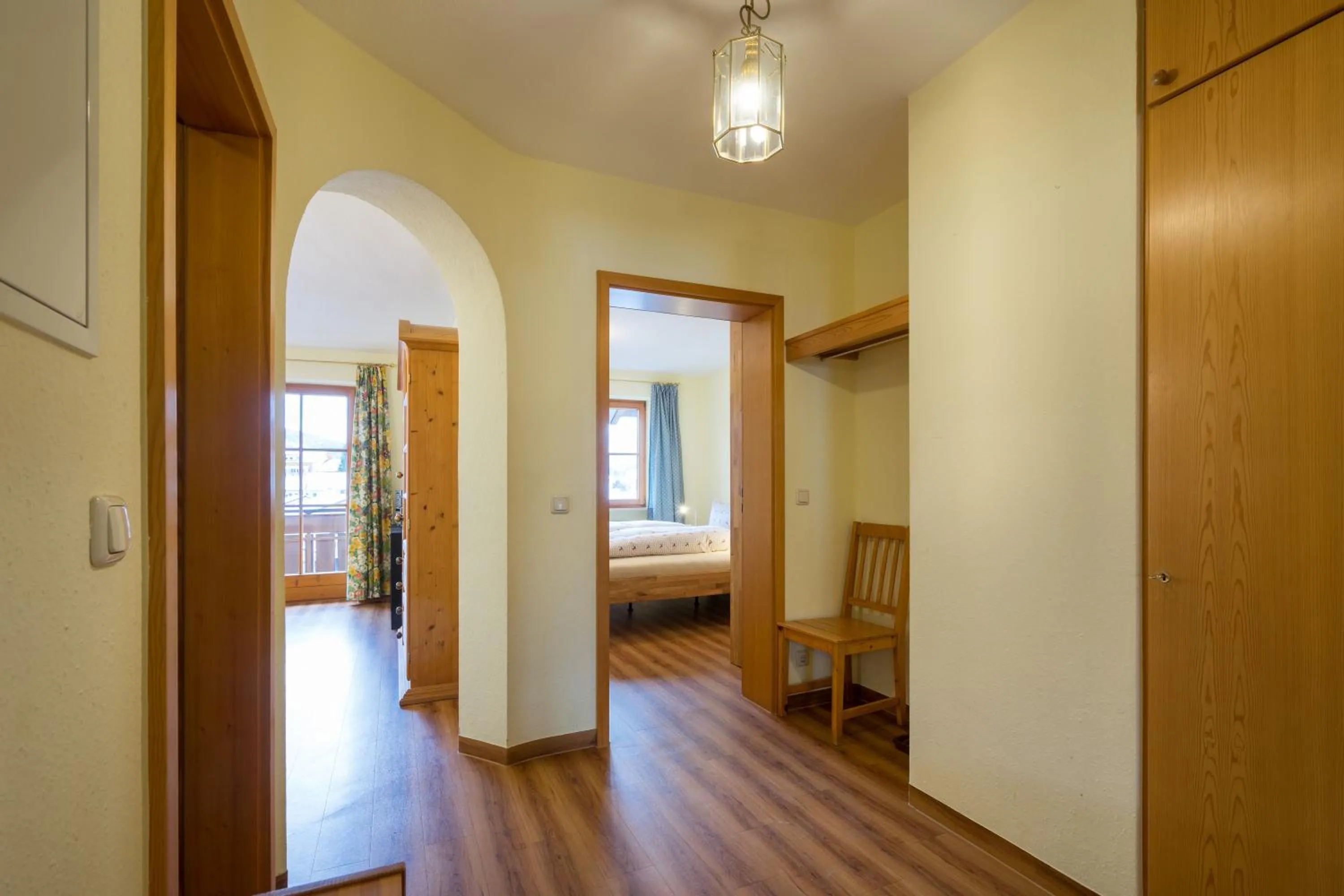 Bed in Ferienwohnung M. Schmidt