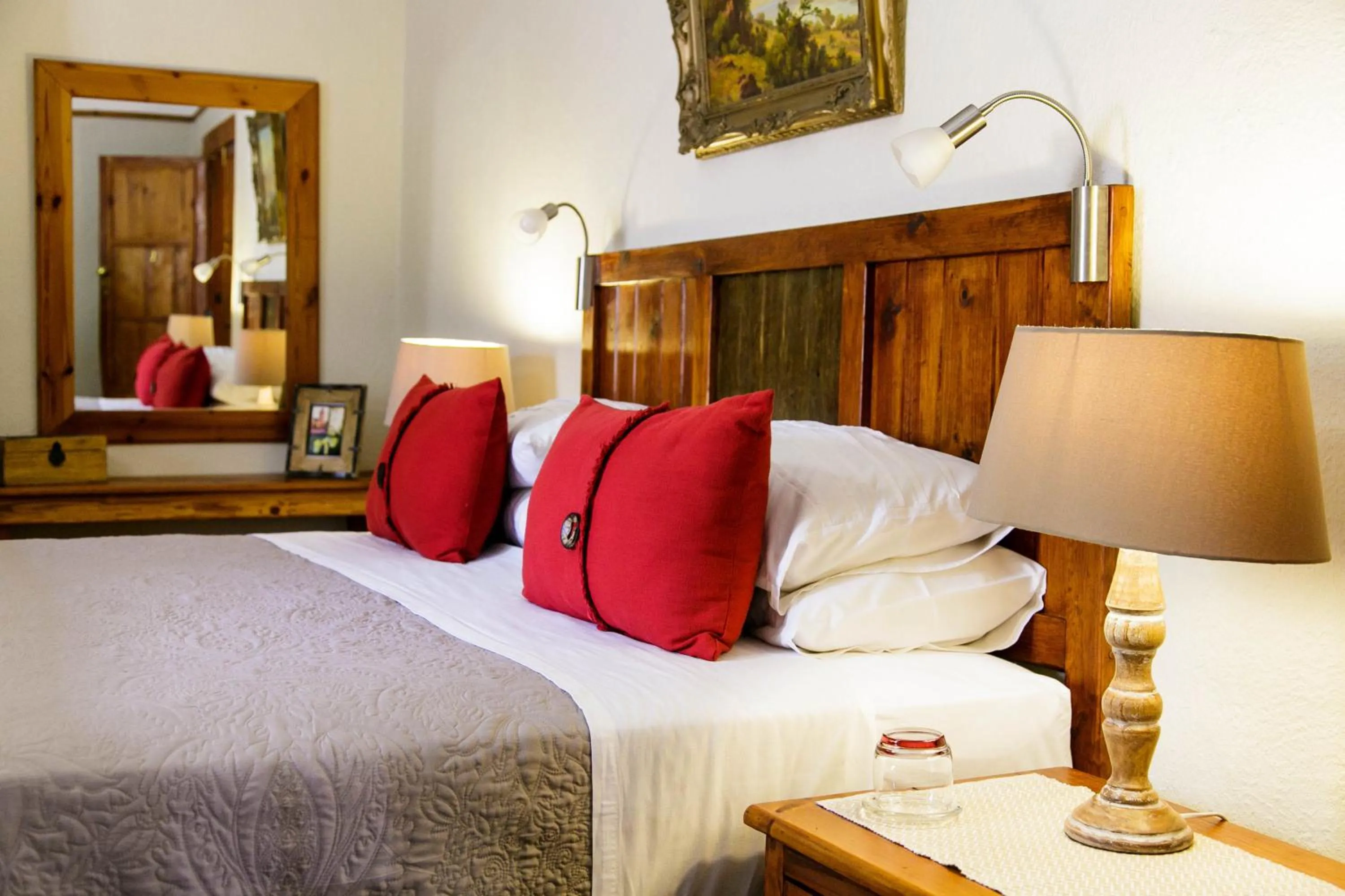 Bed in Oakdene Guest House