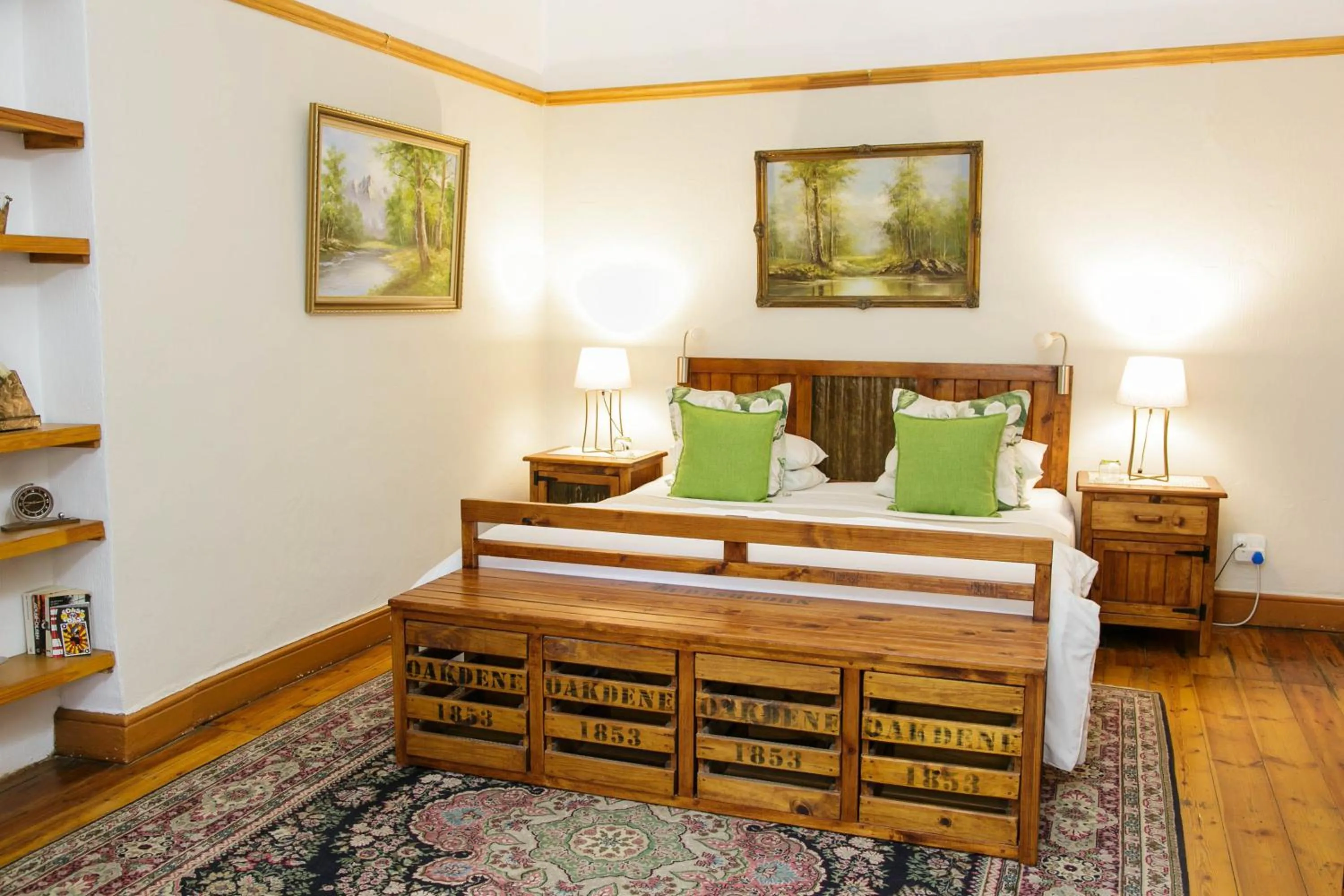 Bed in Oakdene Guest House