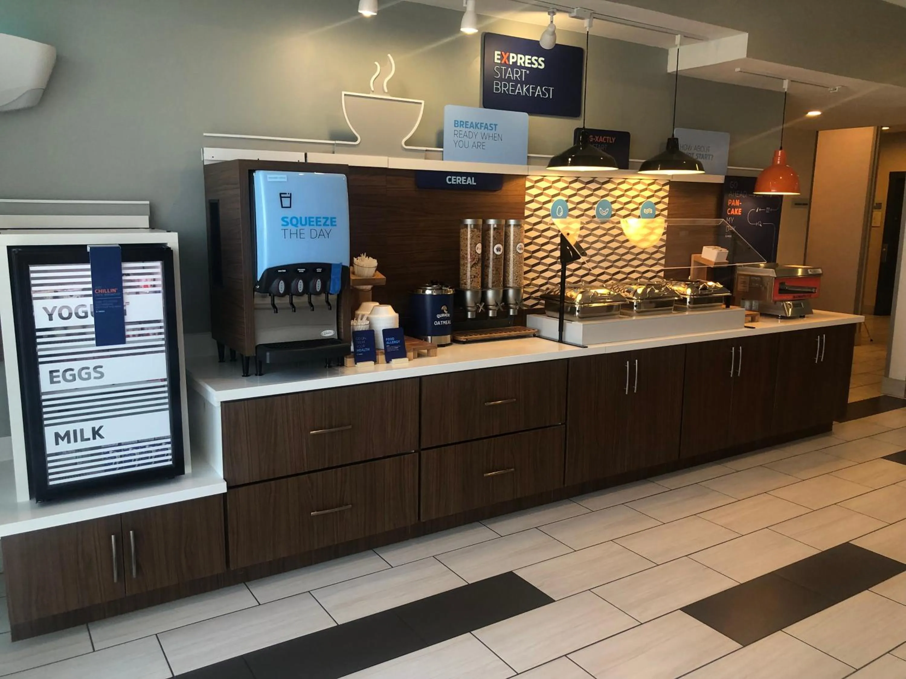 Breakfast in Holiday Inn Express Hotel & Suites Woodward Hwy 270 by IHG