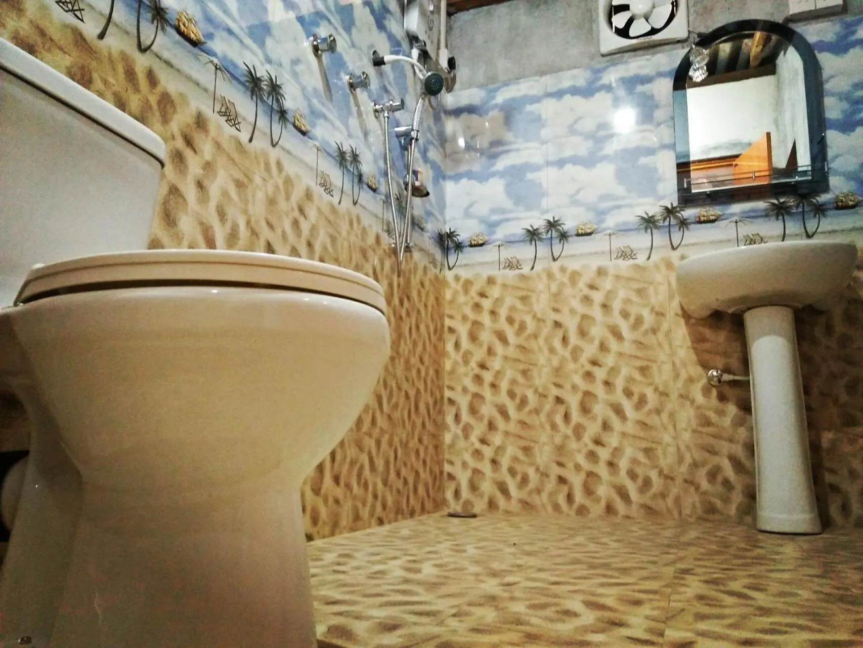Bathroom in Sigiri Lakshan Home Stay