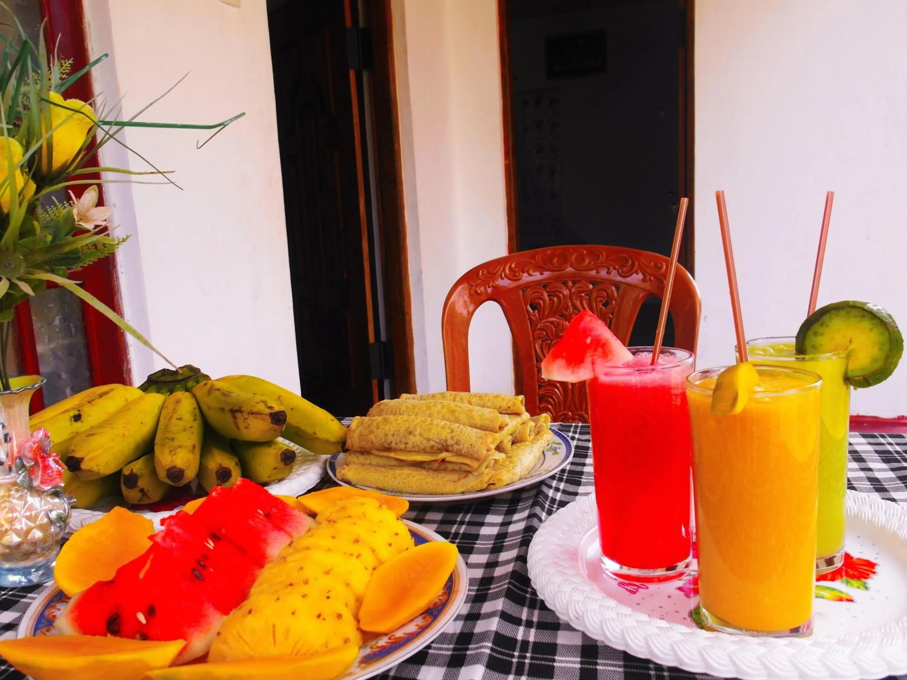 Food and drinks in Sigiri Lakshan Home Stay