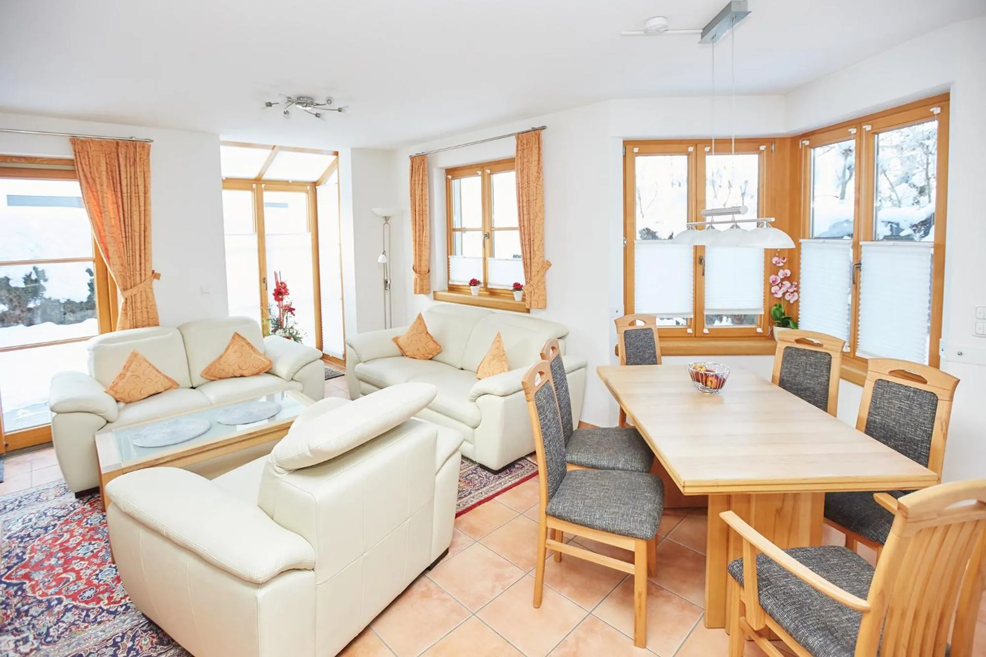 Living room in Ferienhaus Angermeier