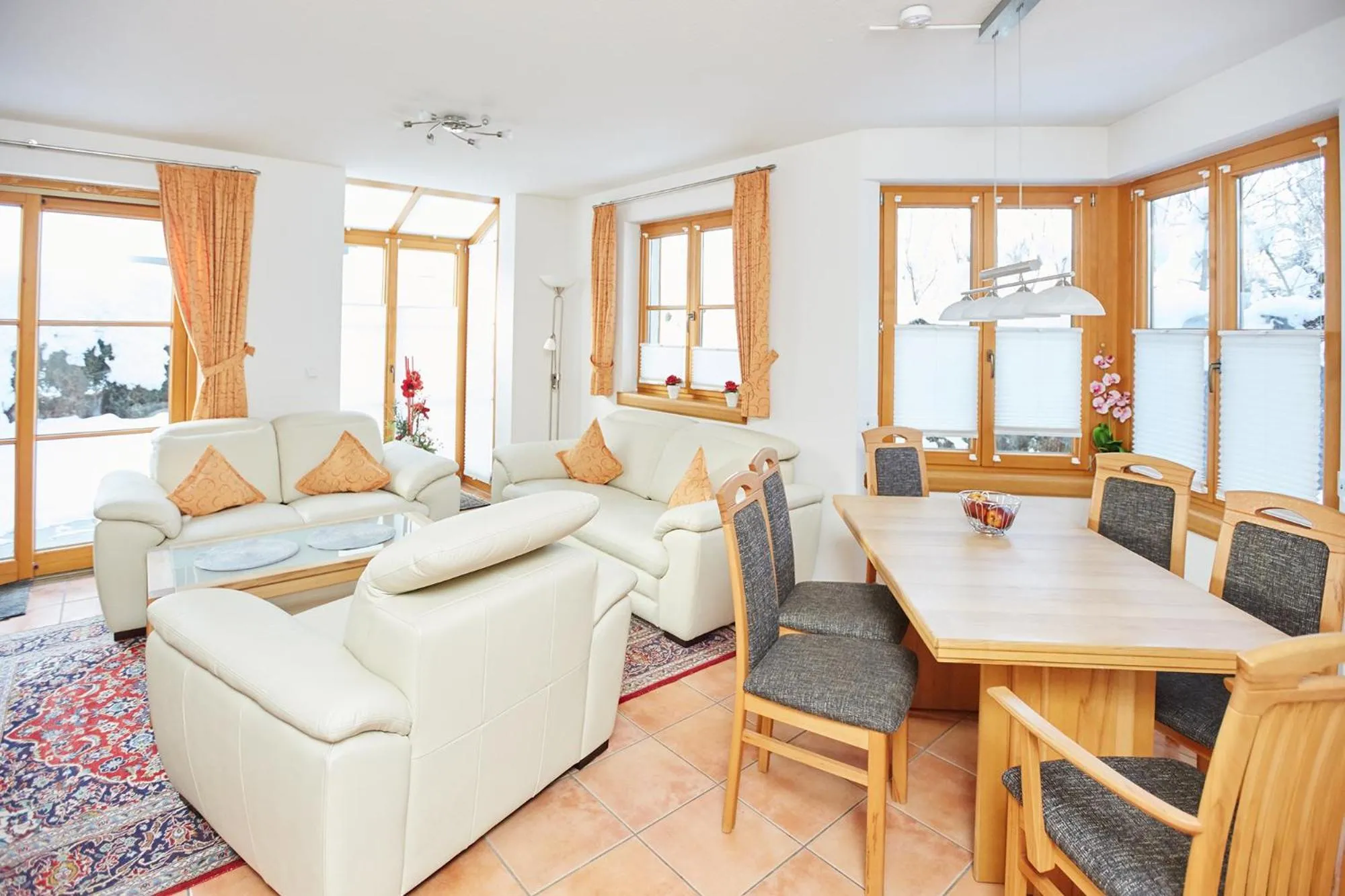 Living room in Ferienhaus Angermeier