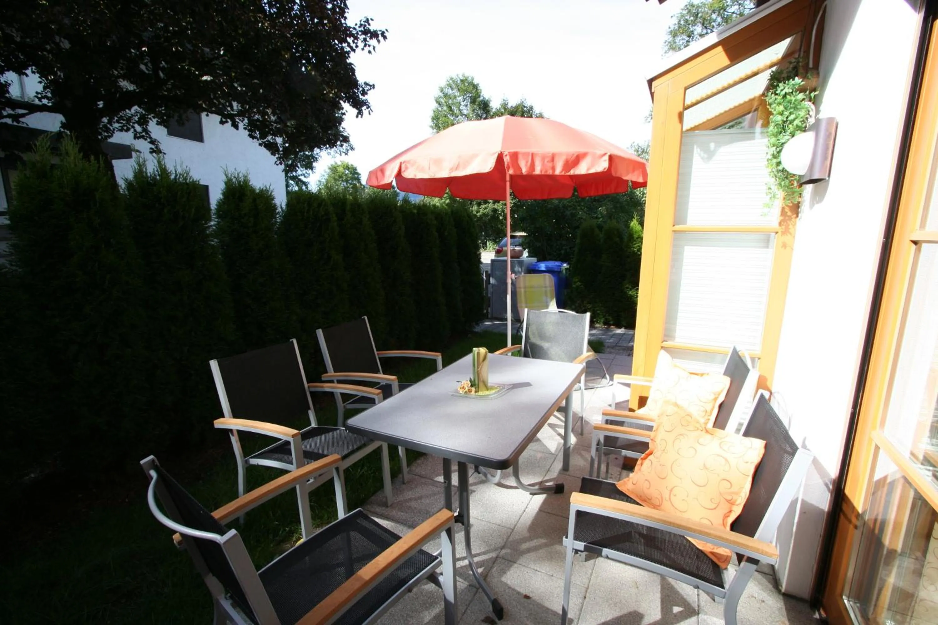 Balcony/Terrace in Ferienhaus Angermeier