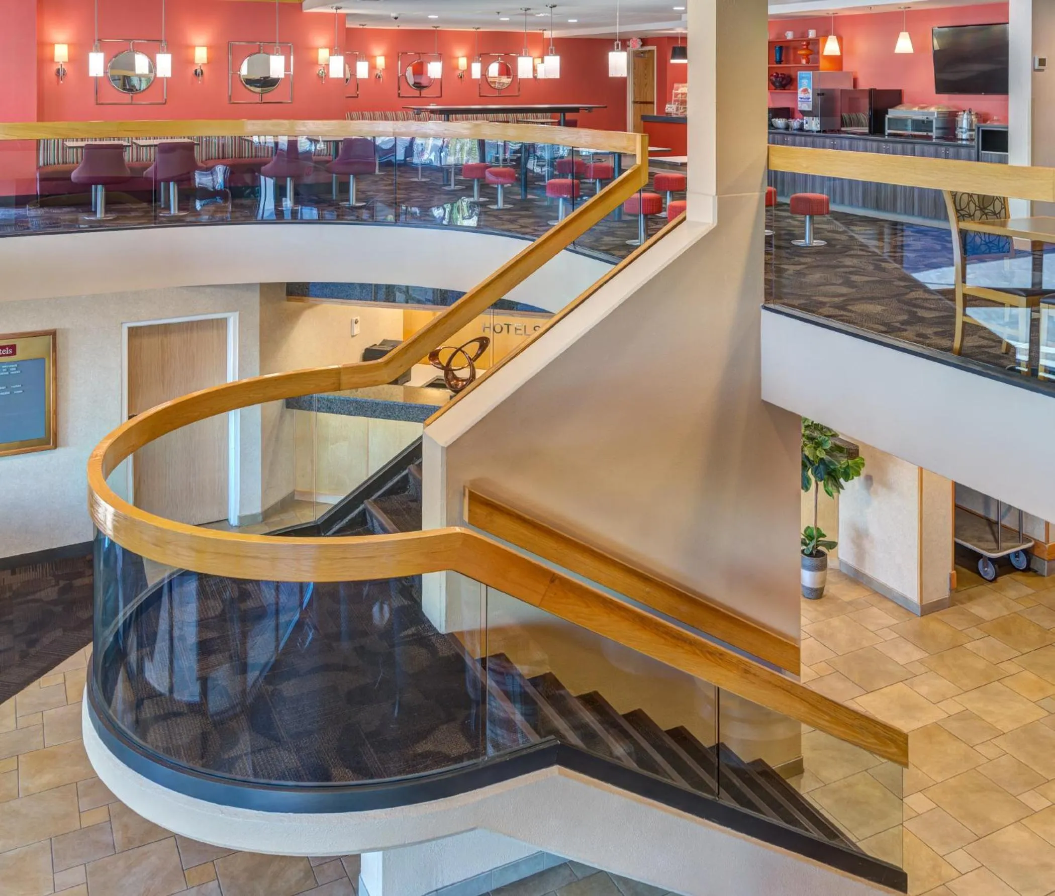 Lobby or reception in LivINN Hotel Cincinnati North/ Sharonville