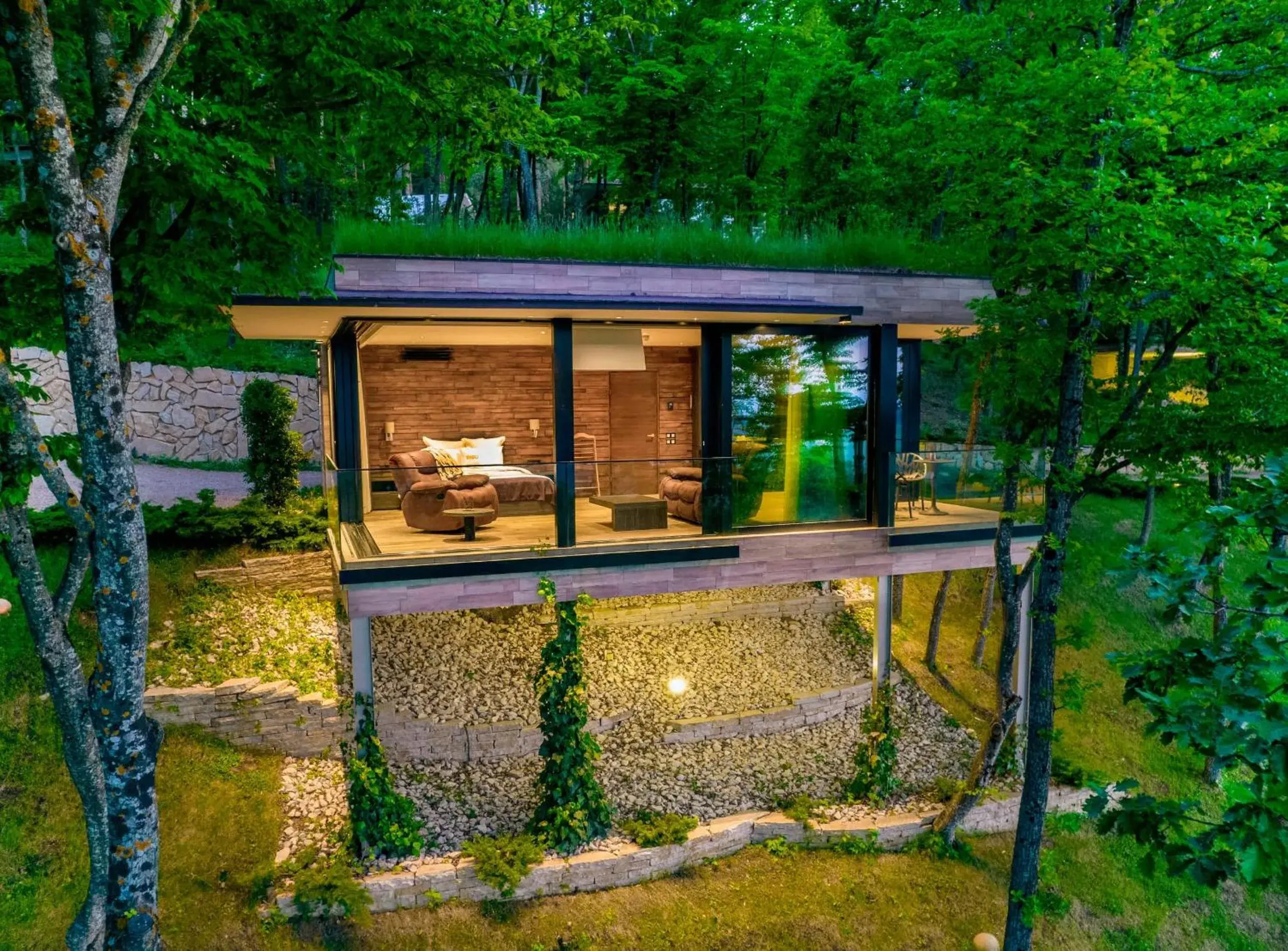 One-Bedroom House in Bioli Wellness Resort One-Bedroom House in Bioli Wellness Resort