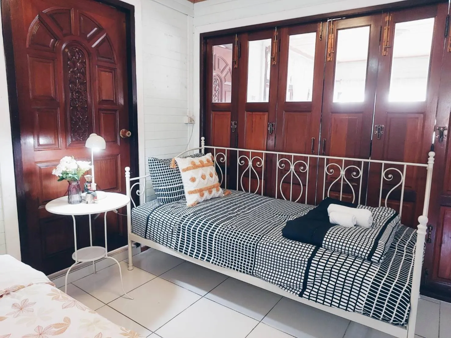 Bed in Green Riverside Homestay