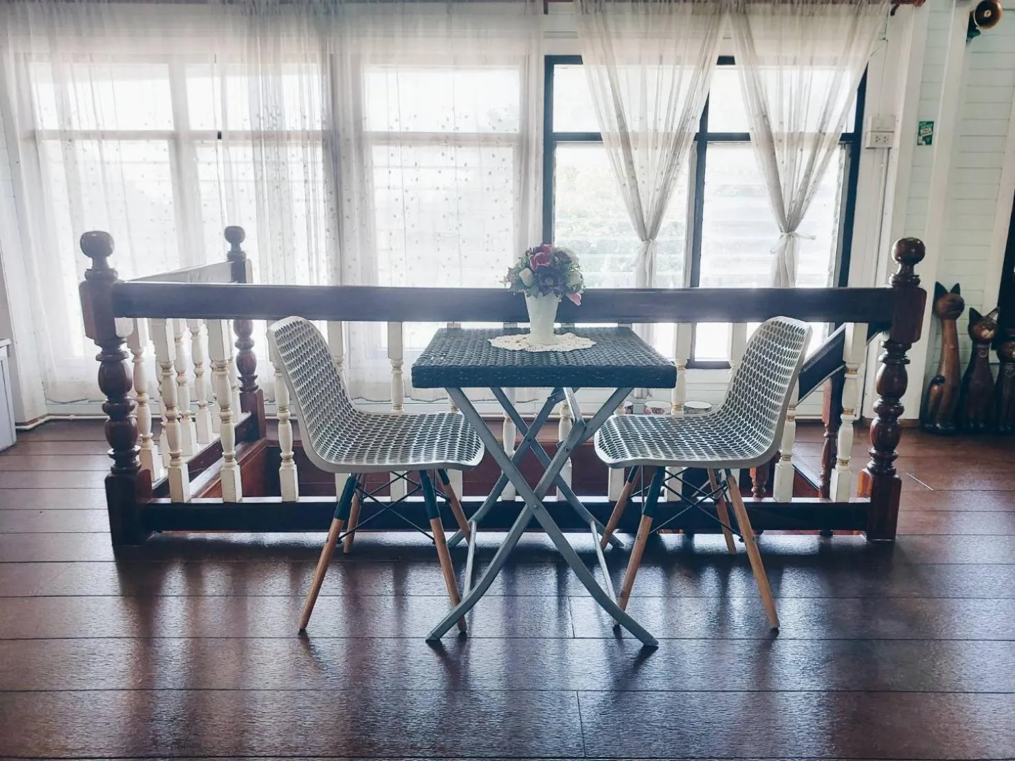 Dining area in Green Riverside Homestay