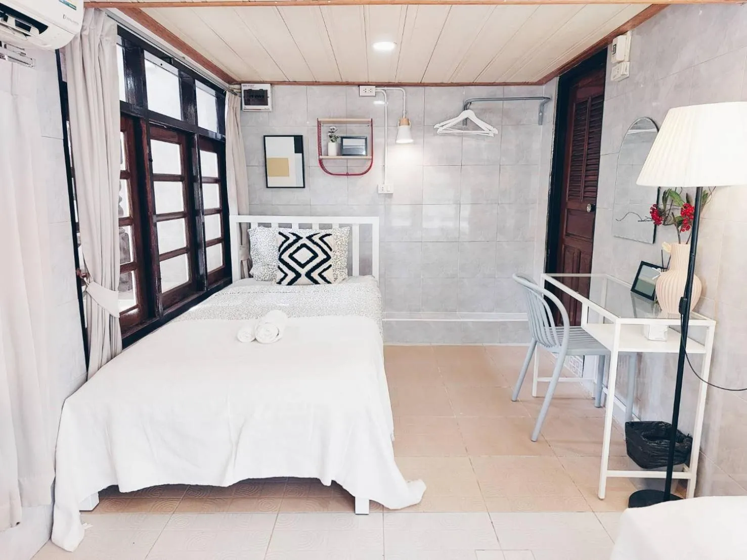 Bed in Green Riverside Homestay