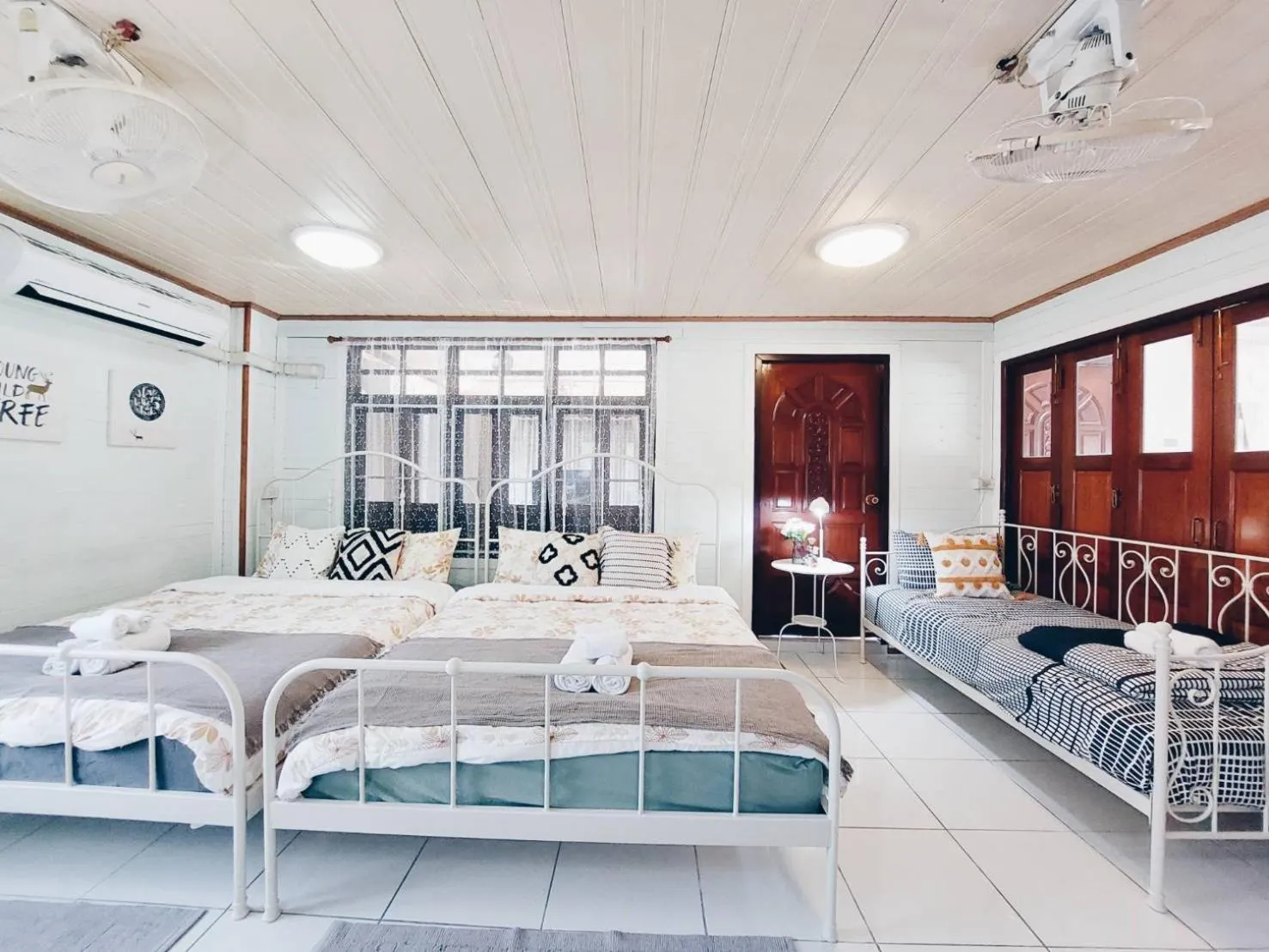 Bed in Green Riverside Homestay