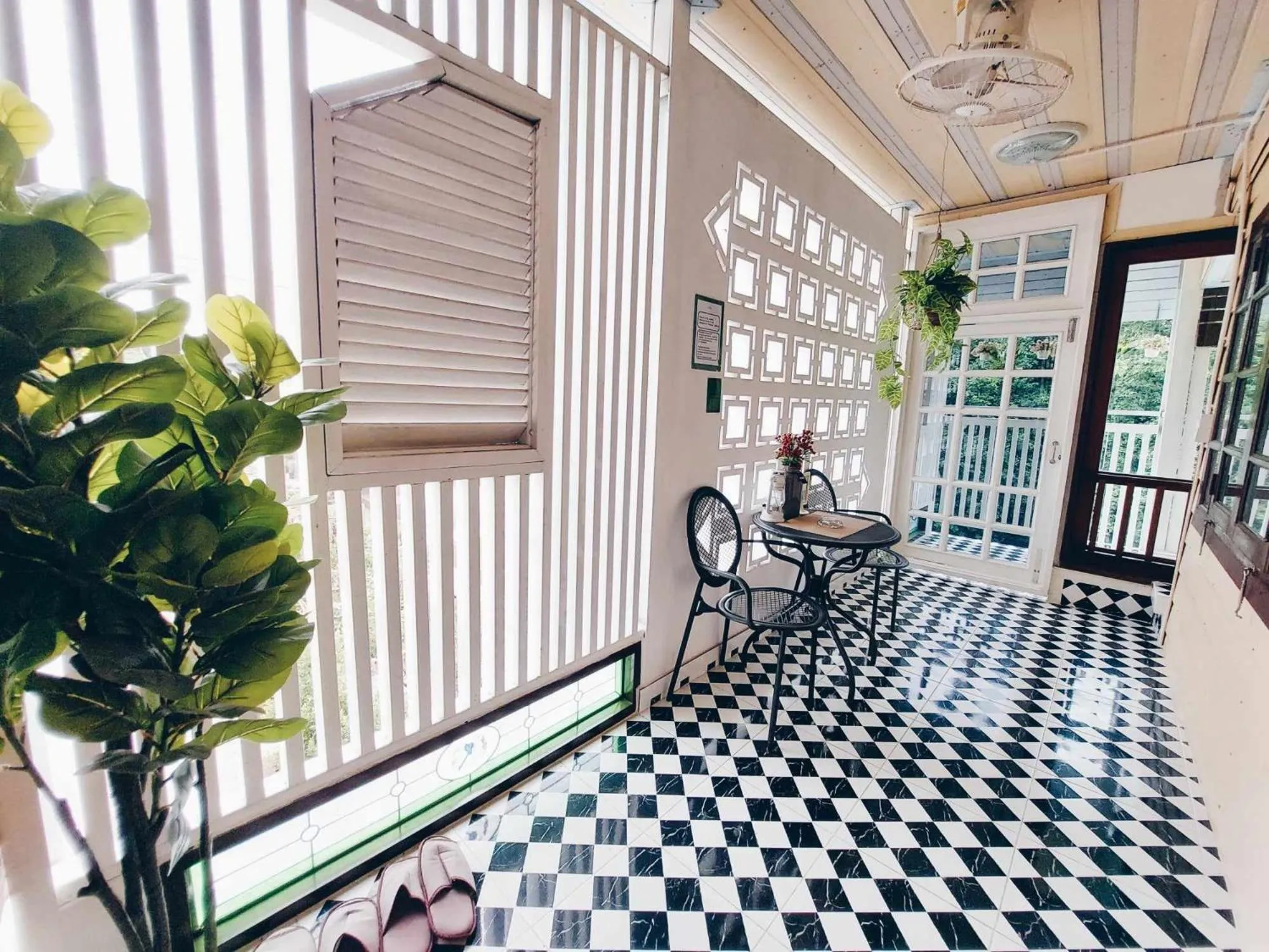 Balcony/Terrace in Green Riverside Homestay