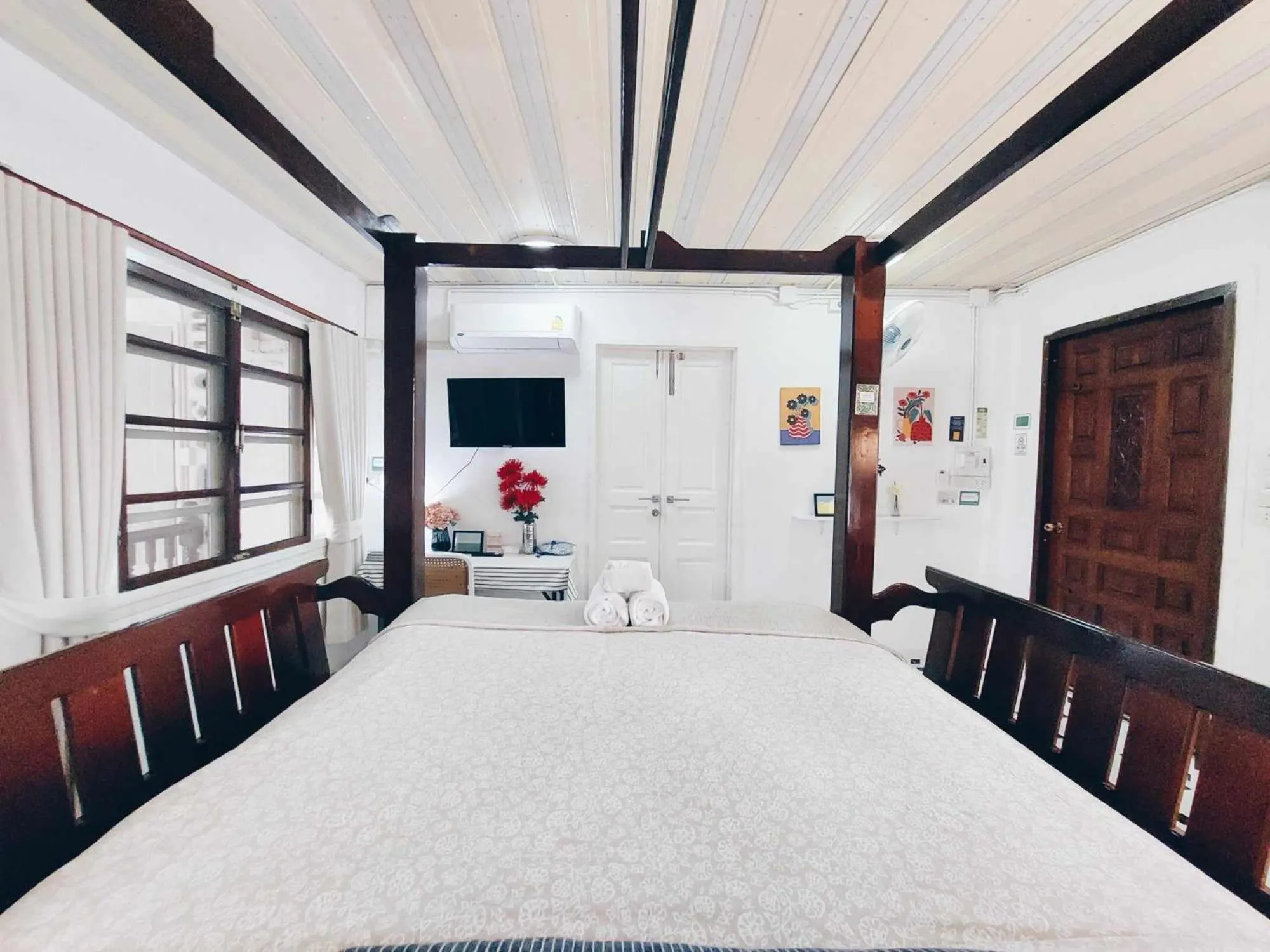 Bed in Green Riverside Homestay