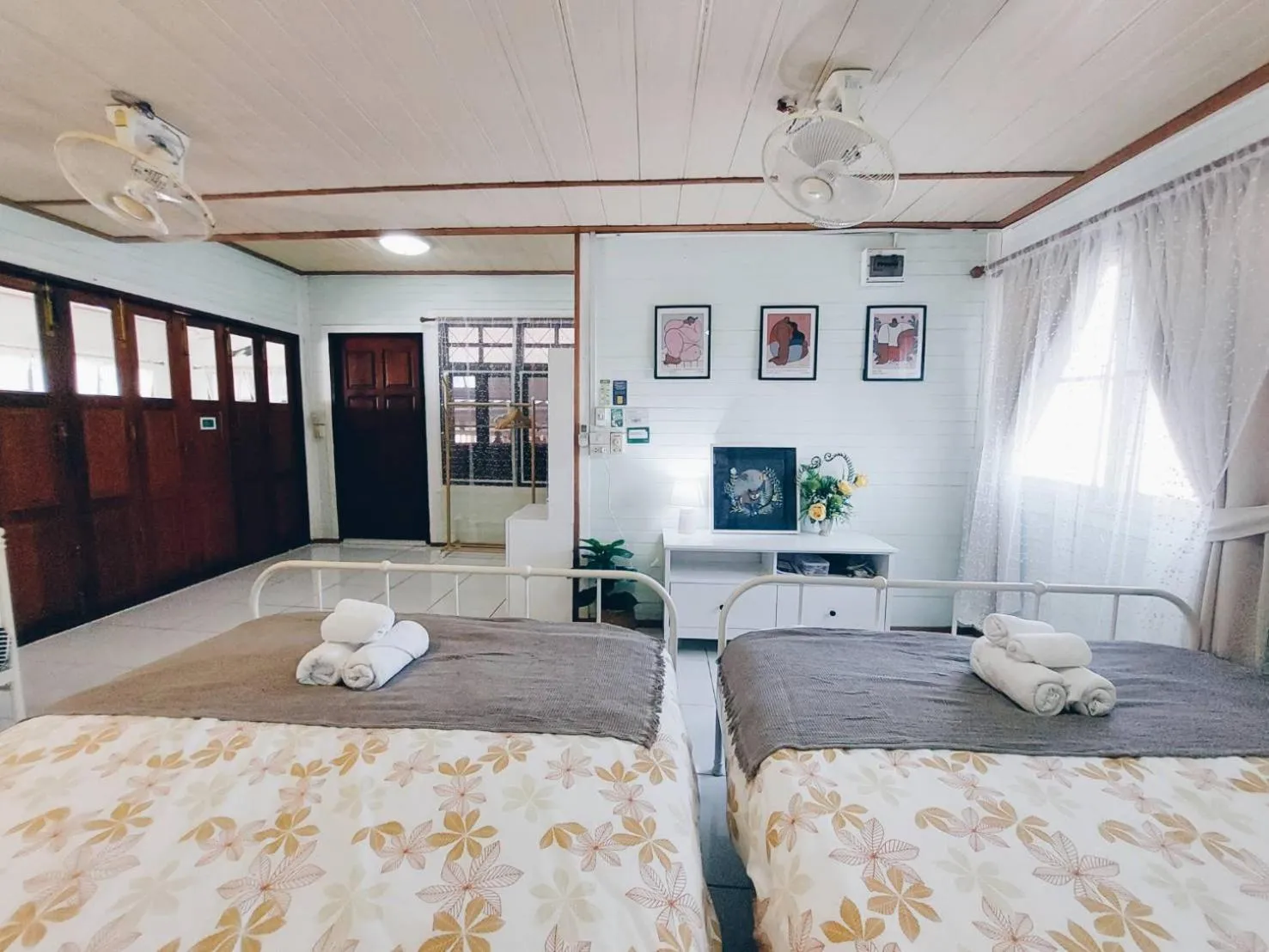 Bed in Green Riverside Homestay