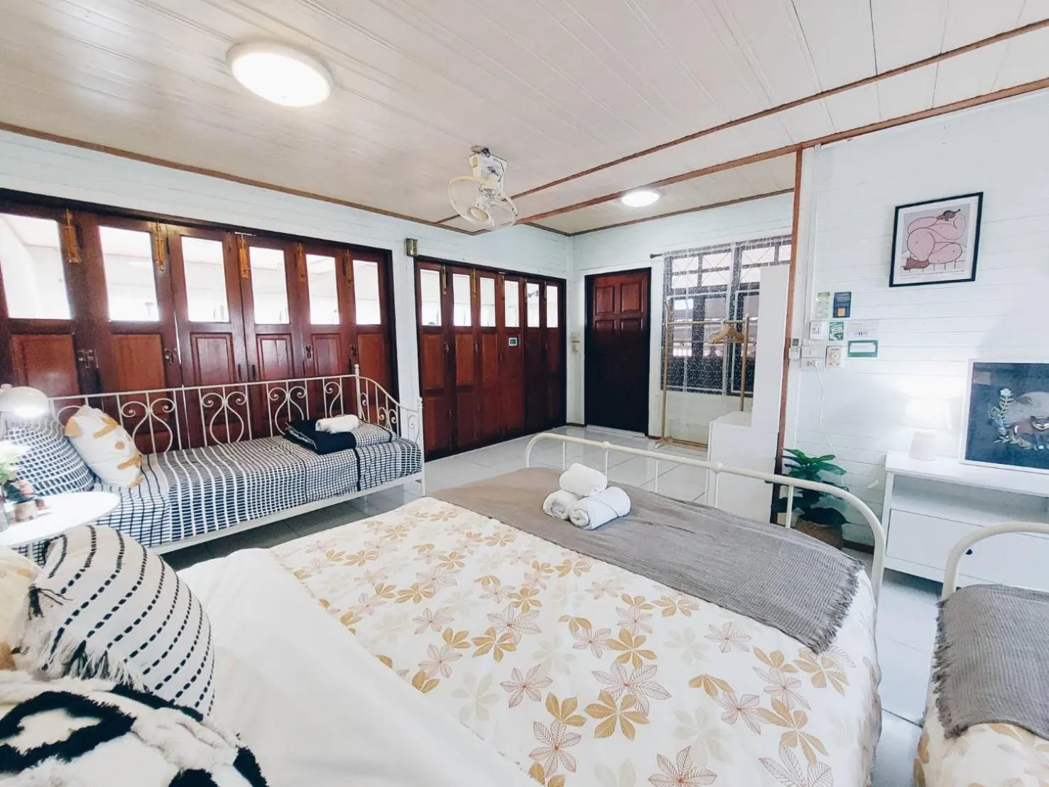 Bed in Green Riverside Homestay