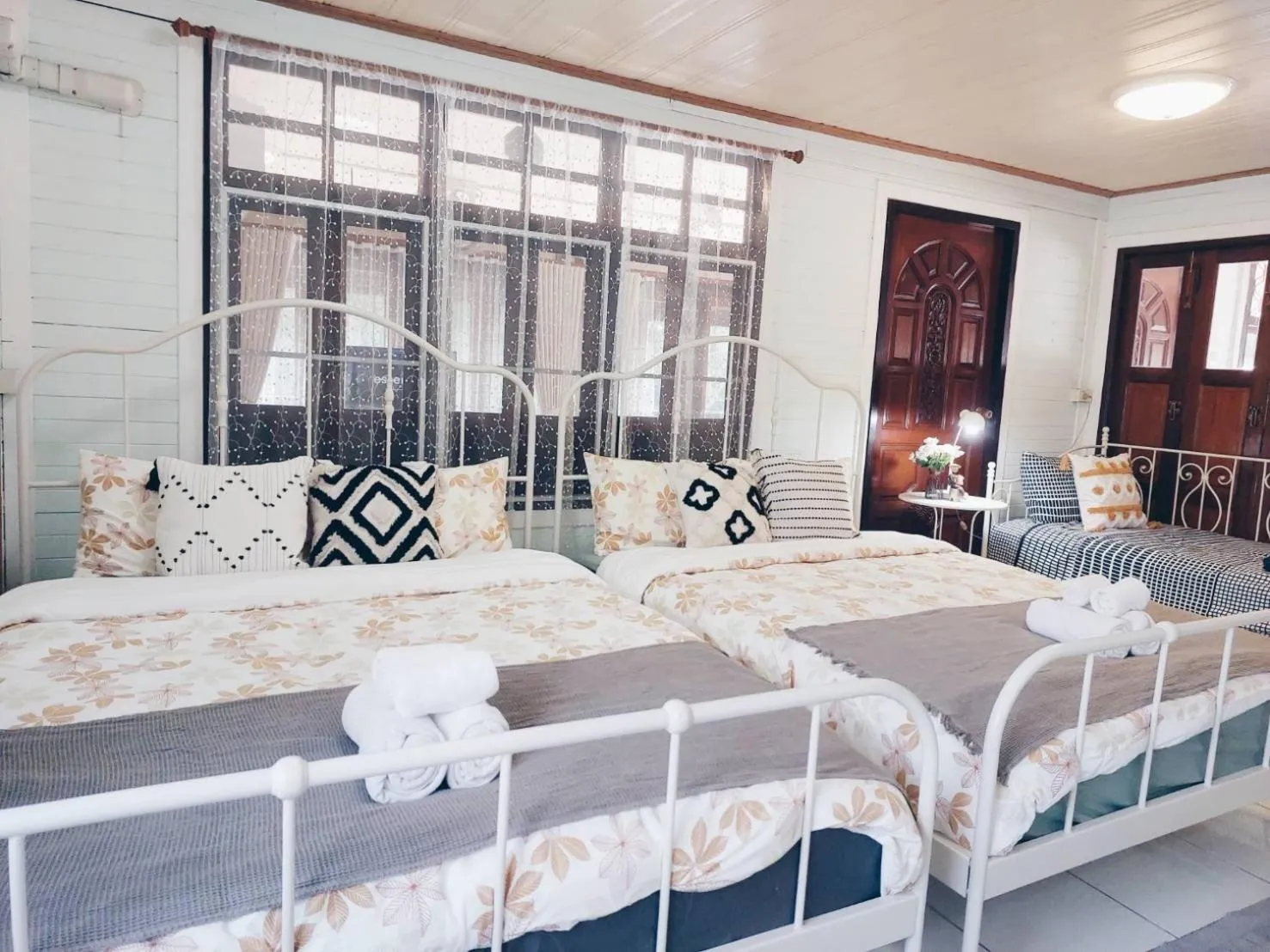 Bed in Green Riverside Homestay