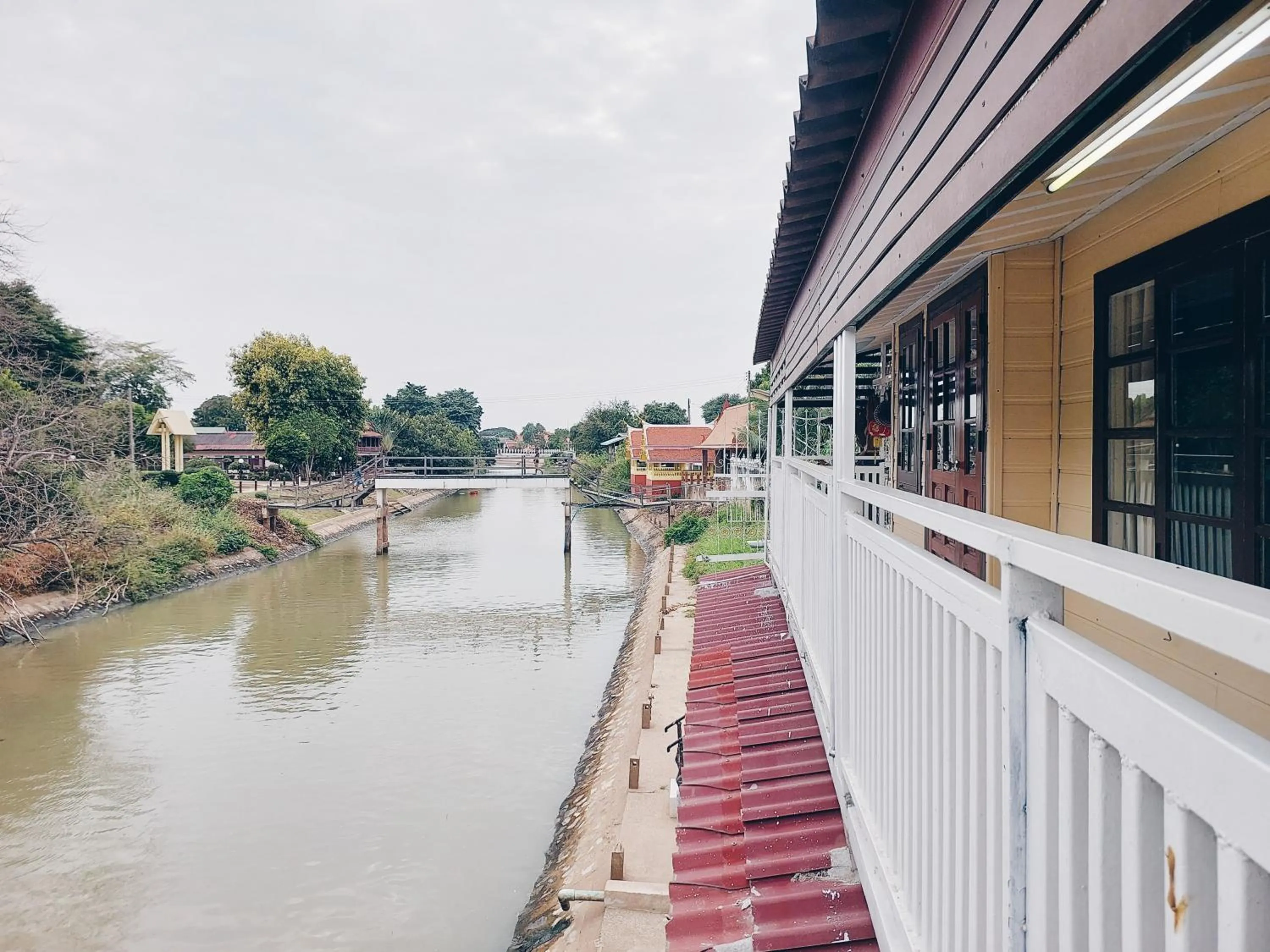 Balcony/Terrace in Green Riverside Homestay