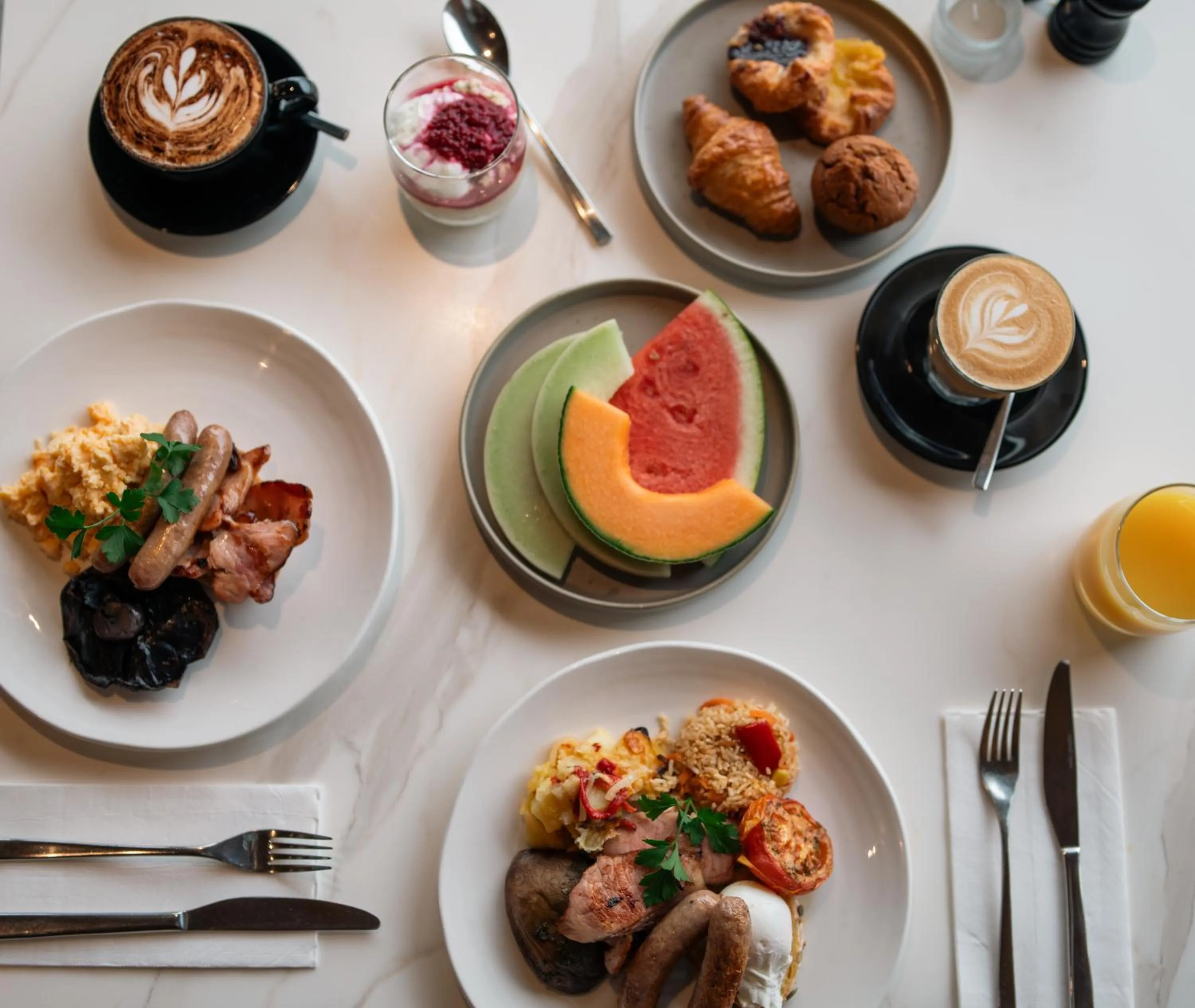 Breakfast in Balgownie Estate Yarra Valley