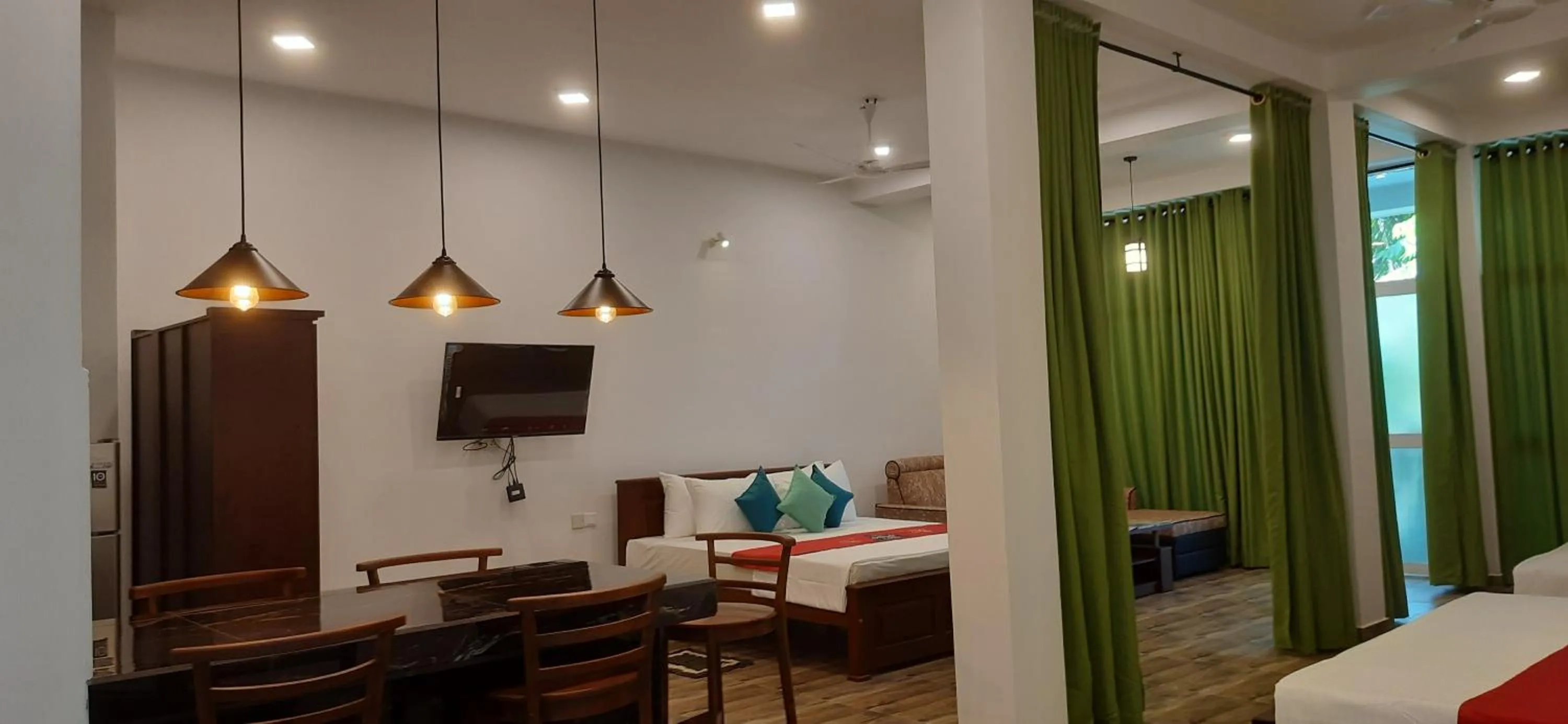 Bed in Nirmala Villa