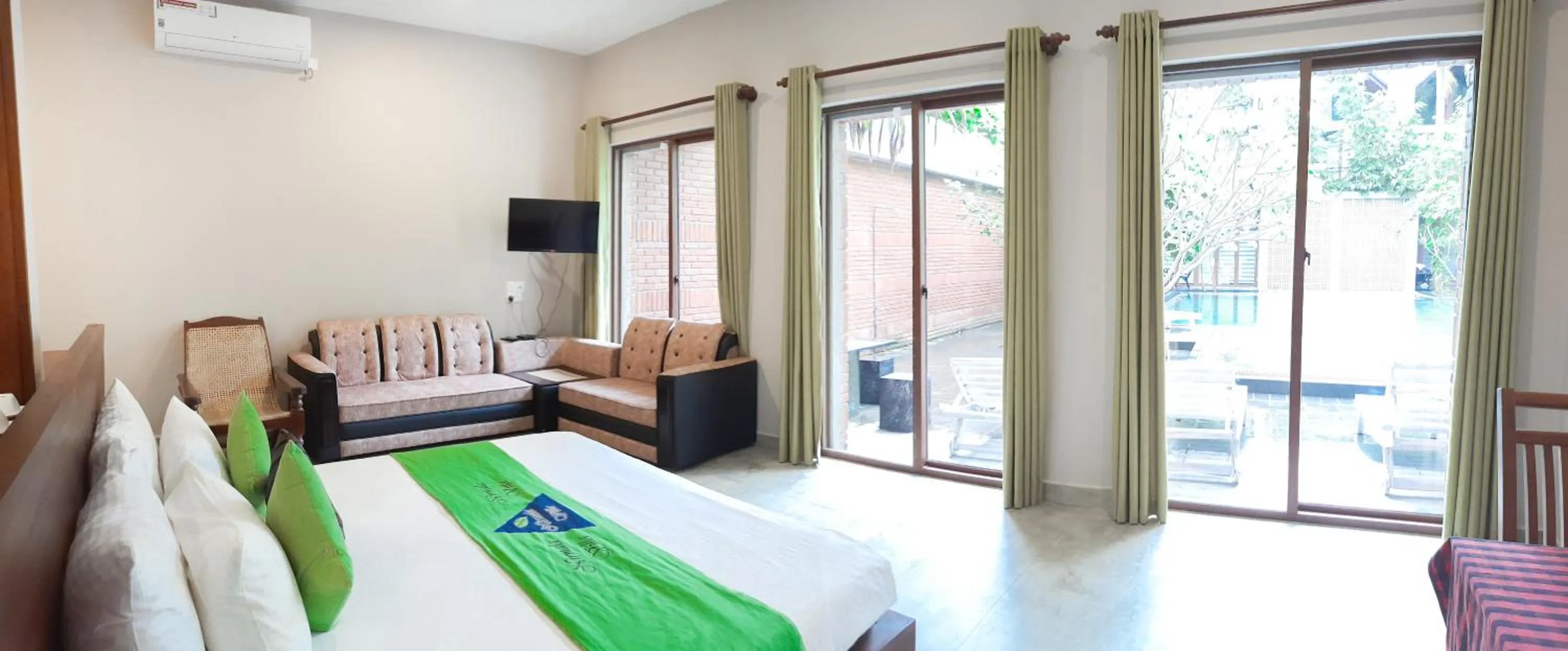 Bed in Nirmala Villa