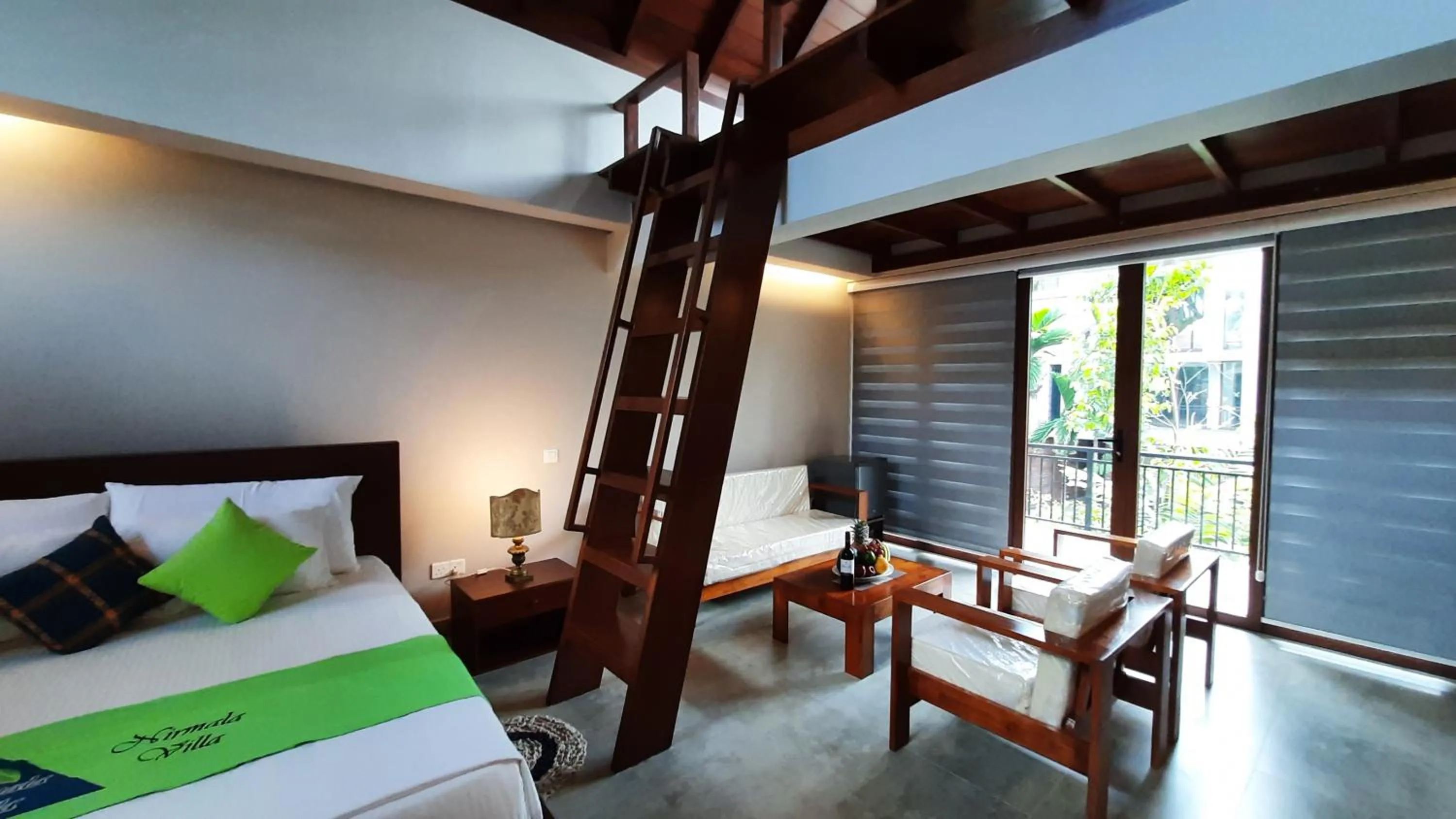 Bed in Nirmala Villa