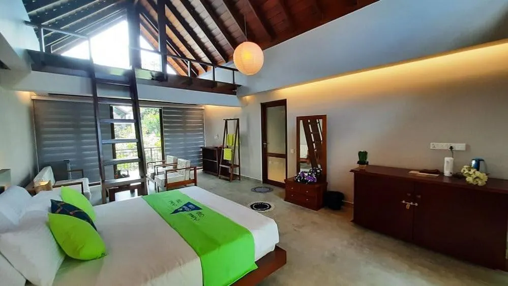 Bed in Nirmala Villa