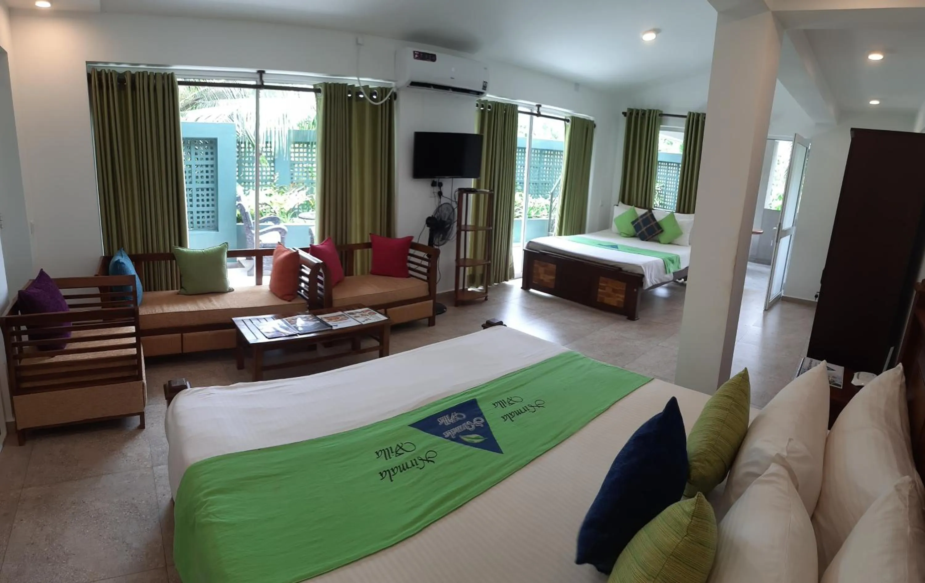 Bed in Nirmala Villa