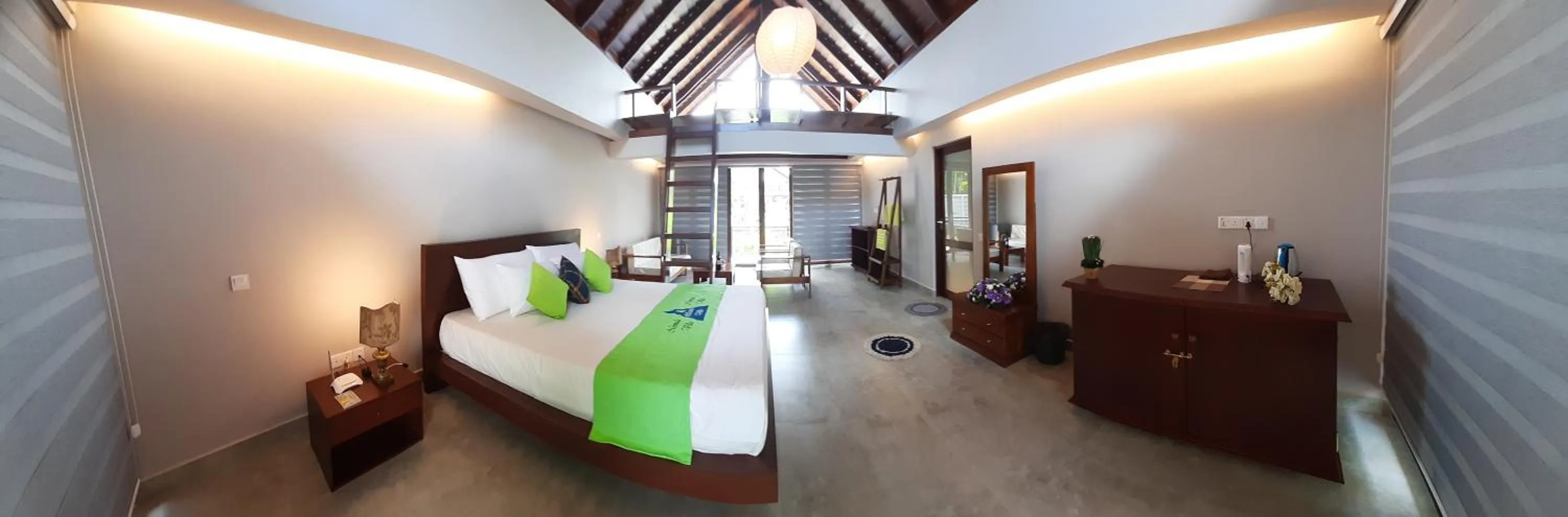 Bed in Nirmala Villa