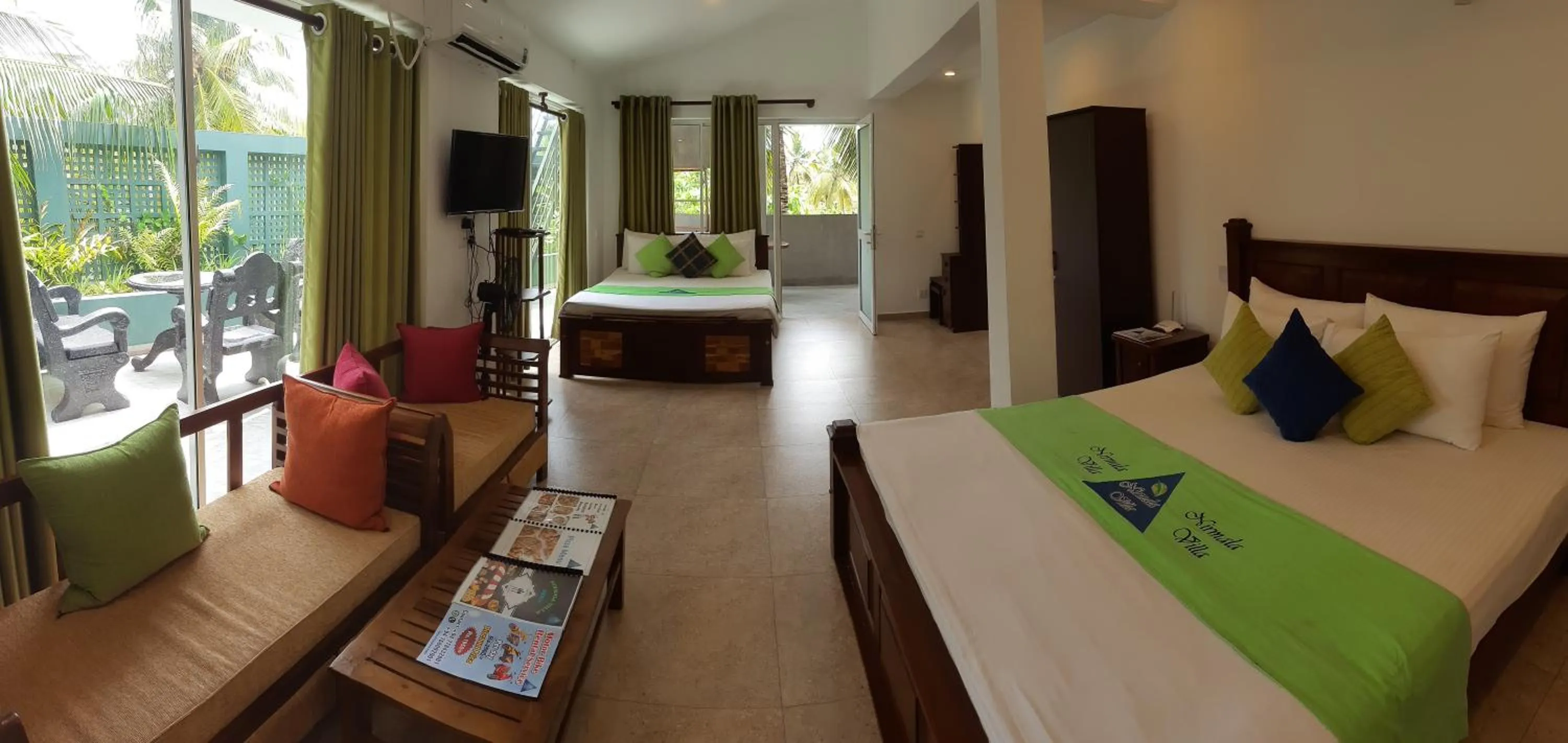 Bed in Nirmala Villa