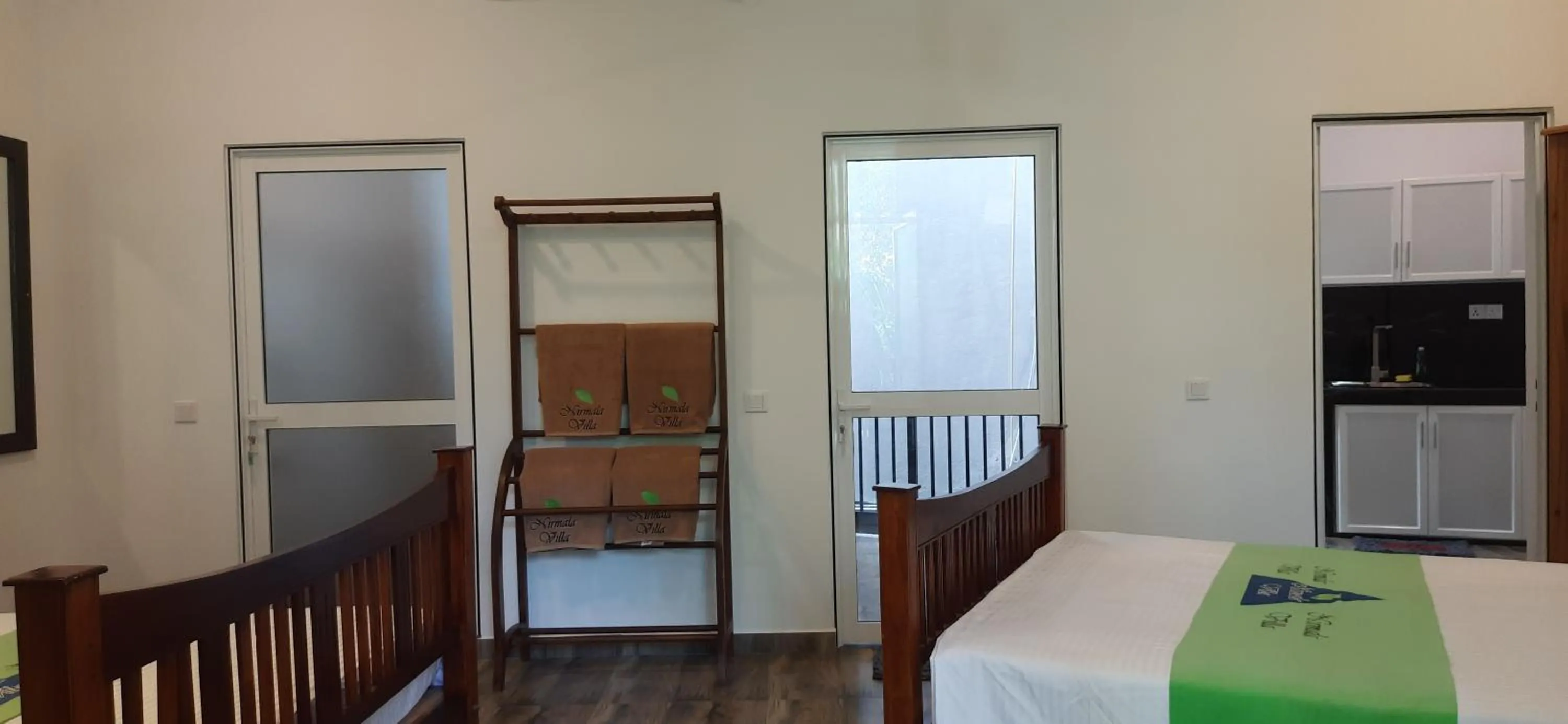 Bed in Nirmala Villa