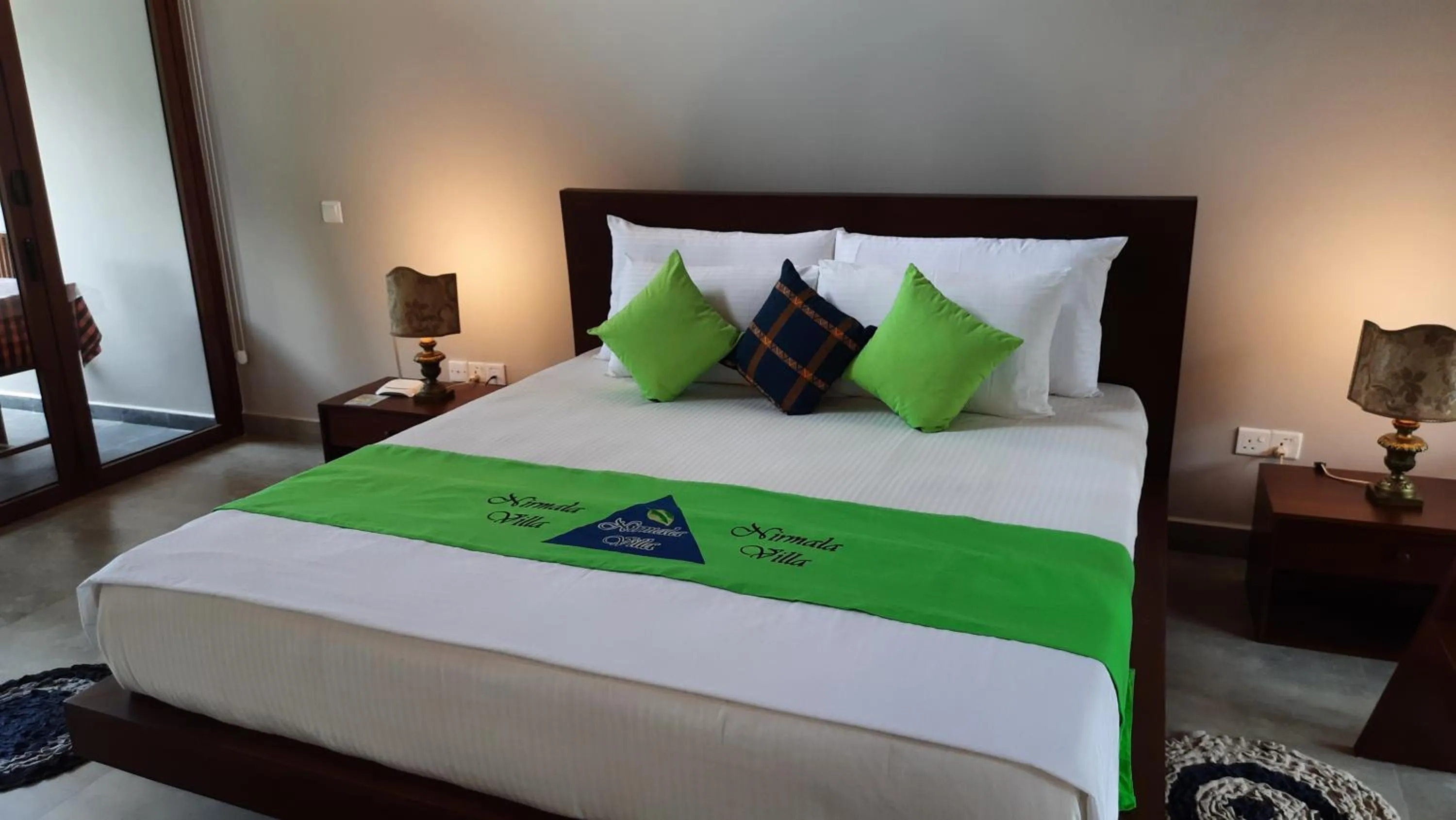 Bed in Nirmala Villa