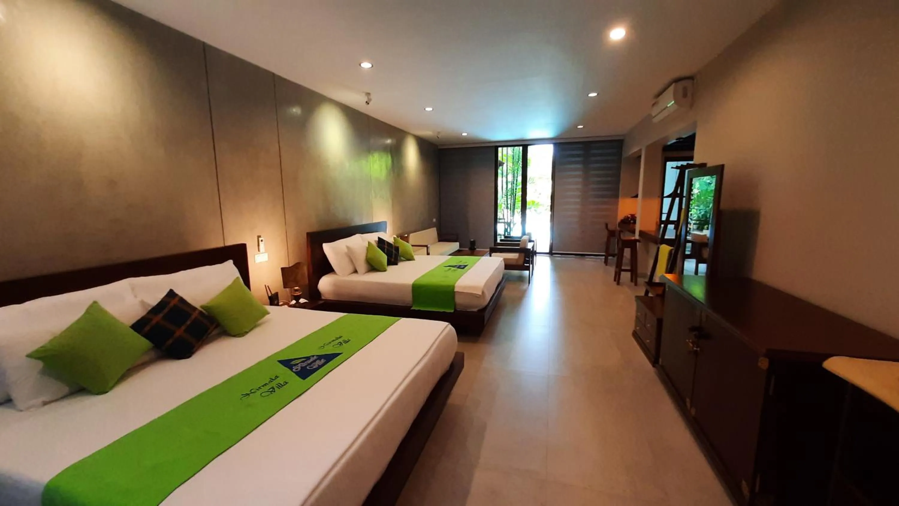 Bed in Nirmala Villa