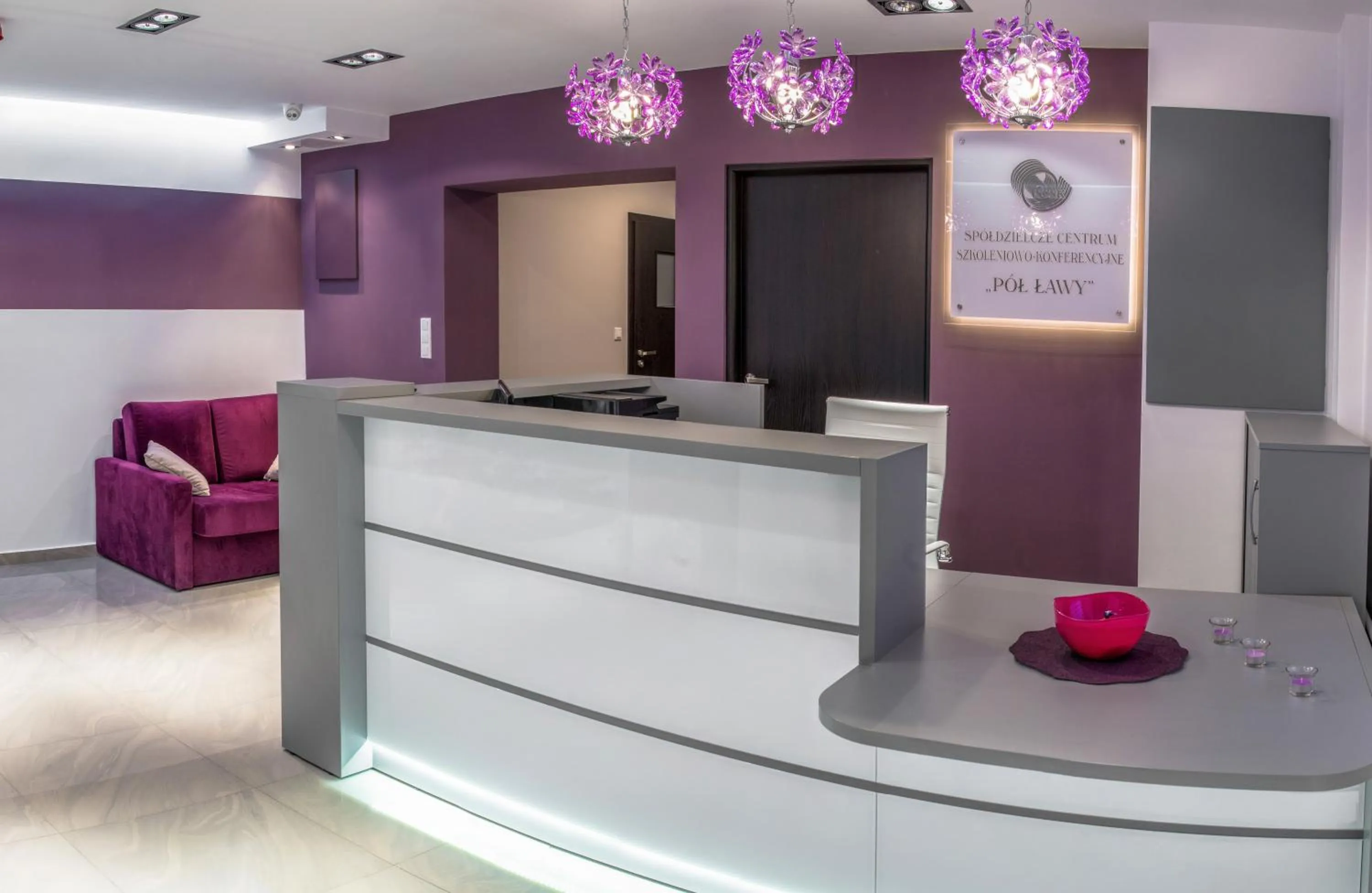 Lobby or reception in SCSK Pół Ławy