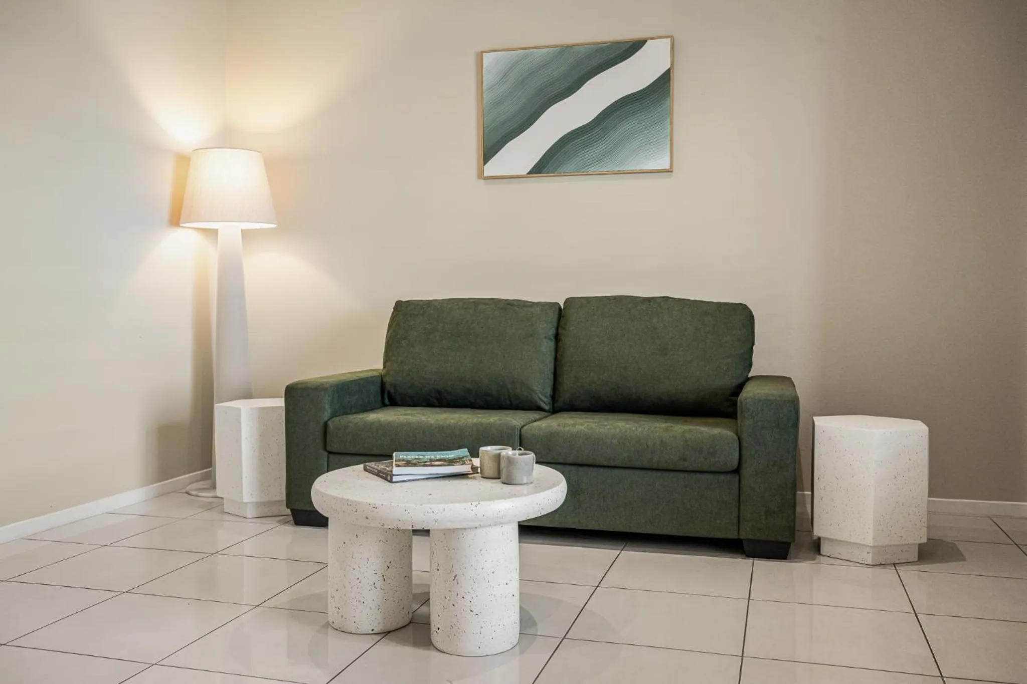 Living room in Deep Blue Hotel & Hot Springs