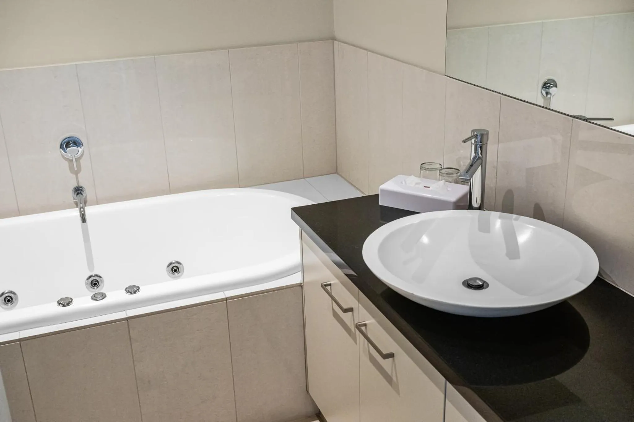 Bathroom in Deep Blue Hotel & Hot Springs