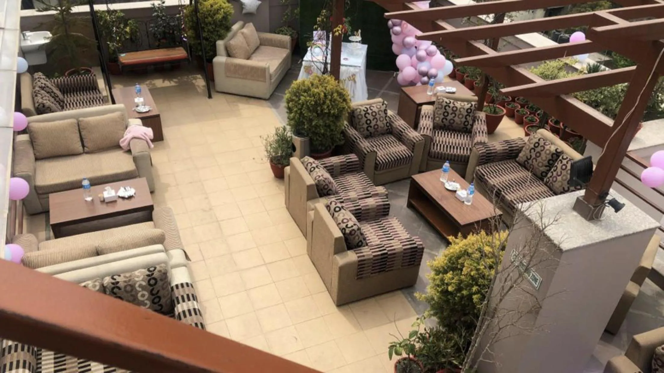 Garden in The Address Kathmandu Hotel