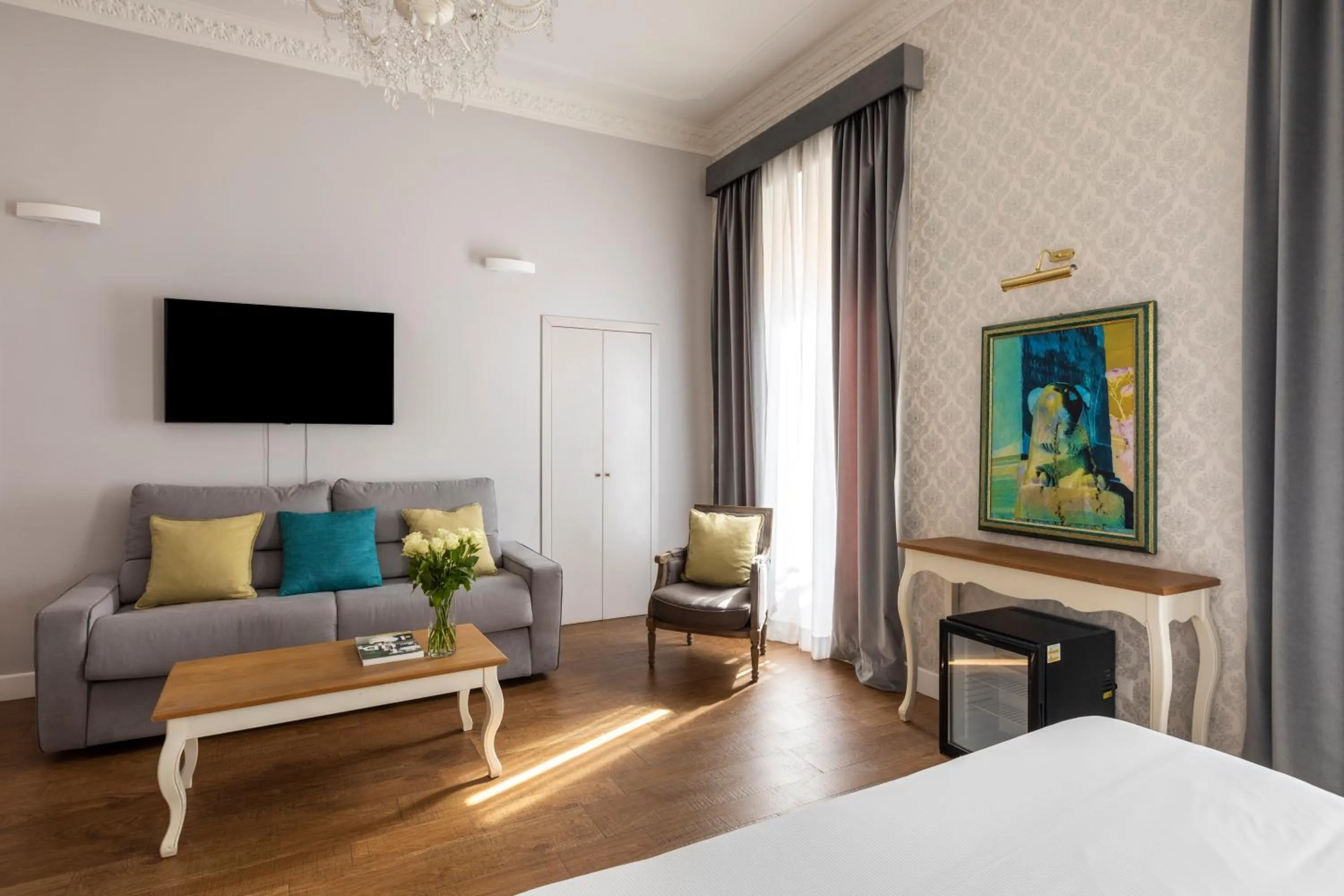 Bed in Spagna Art & Suites - CA Domus Collection